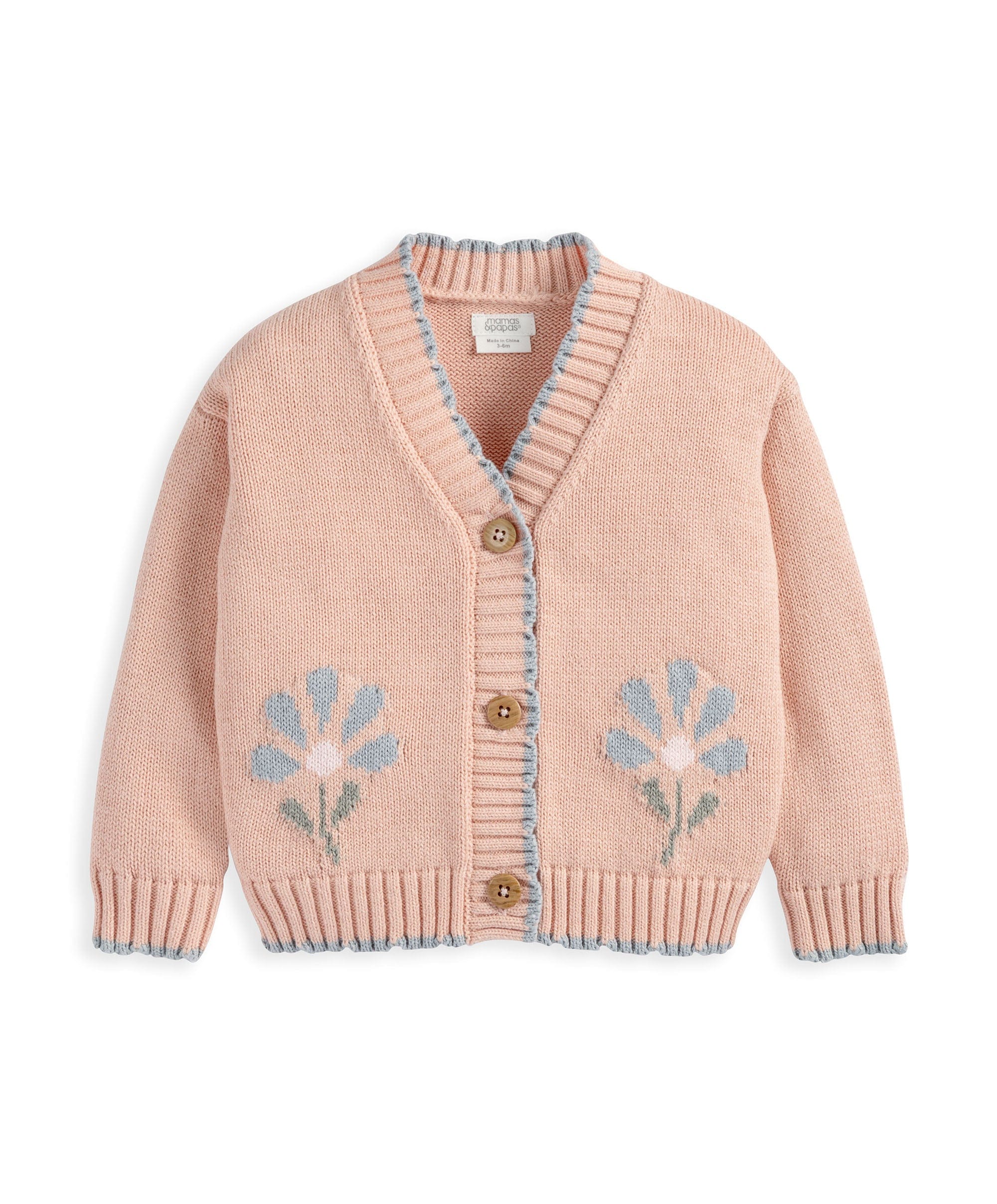Flower Scallop Cardigan - Image 2