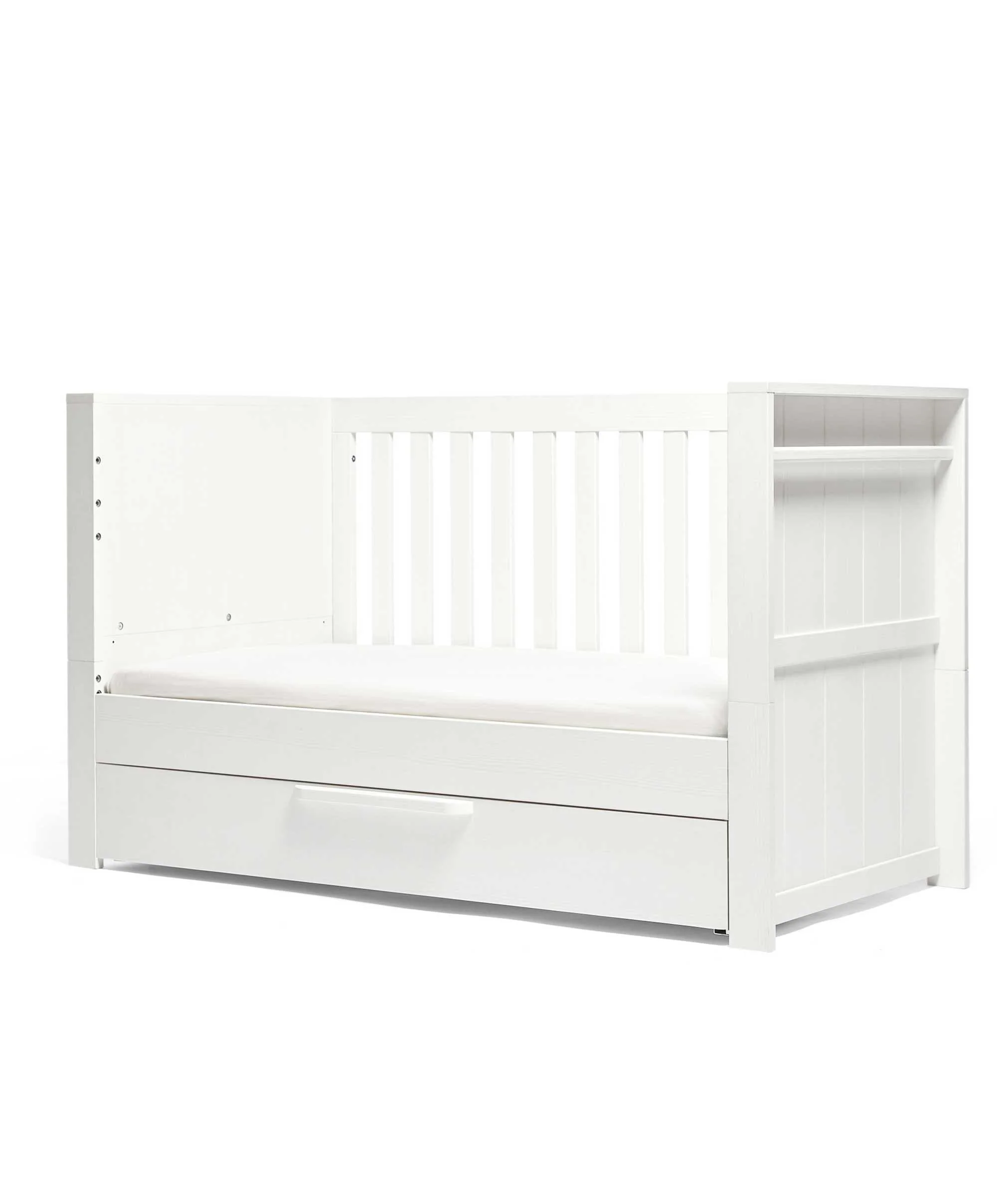 Franklin 2 Piece Cotbed Set with Dresser Changer - White Wash - Image 23
