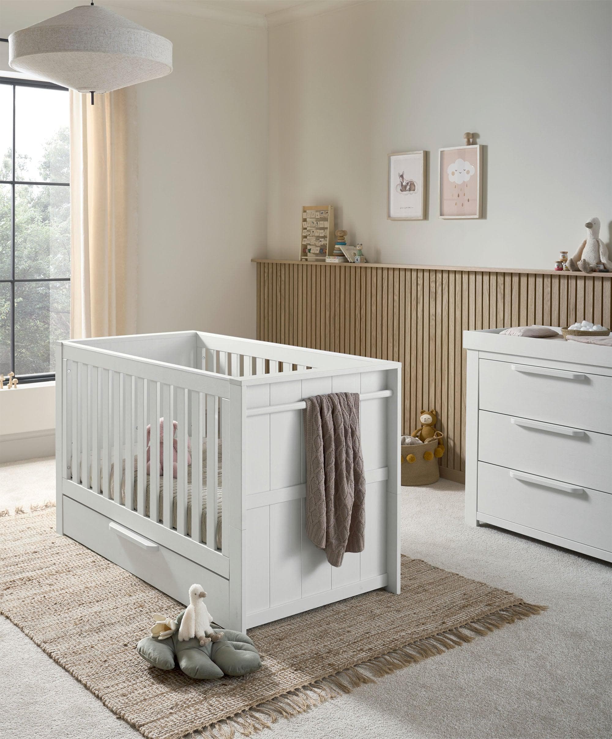 Franklin Cotbed - White Wash - Image 4