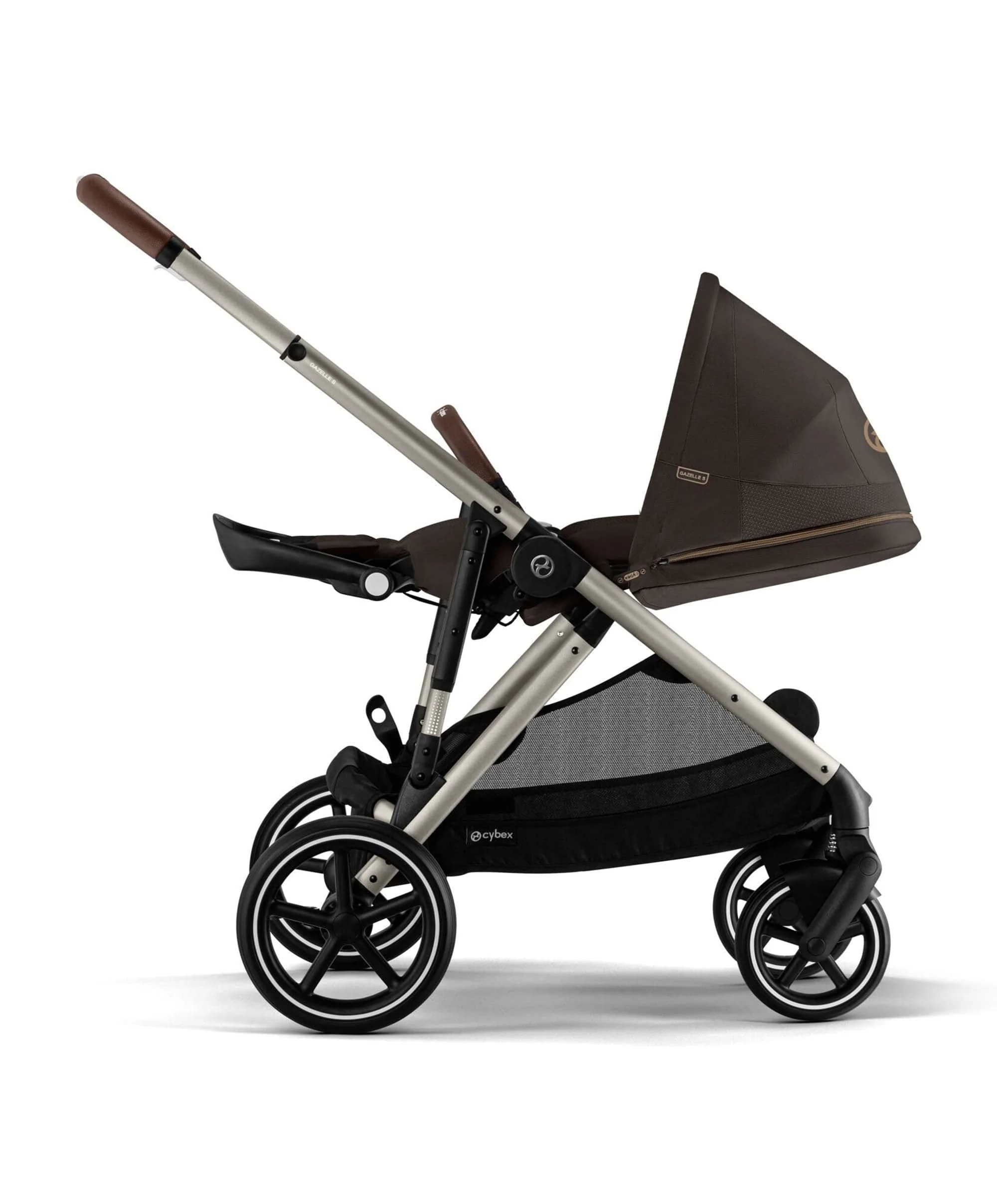 Cybex Gazelle S Pushchair – Chocolate Brown - Image 4
