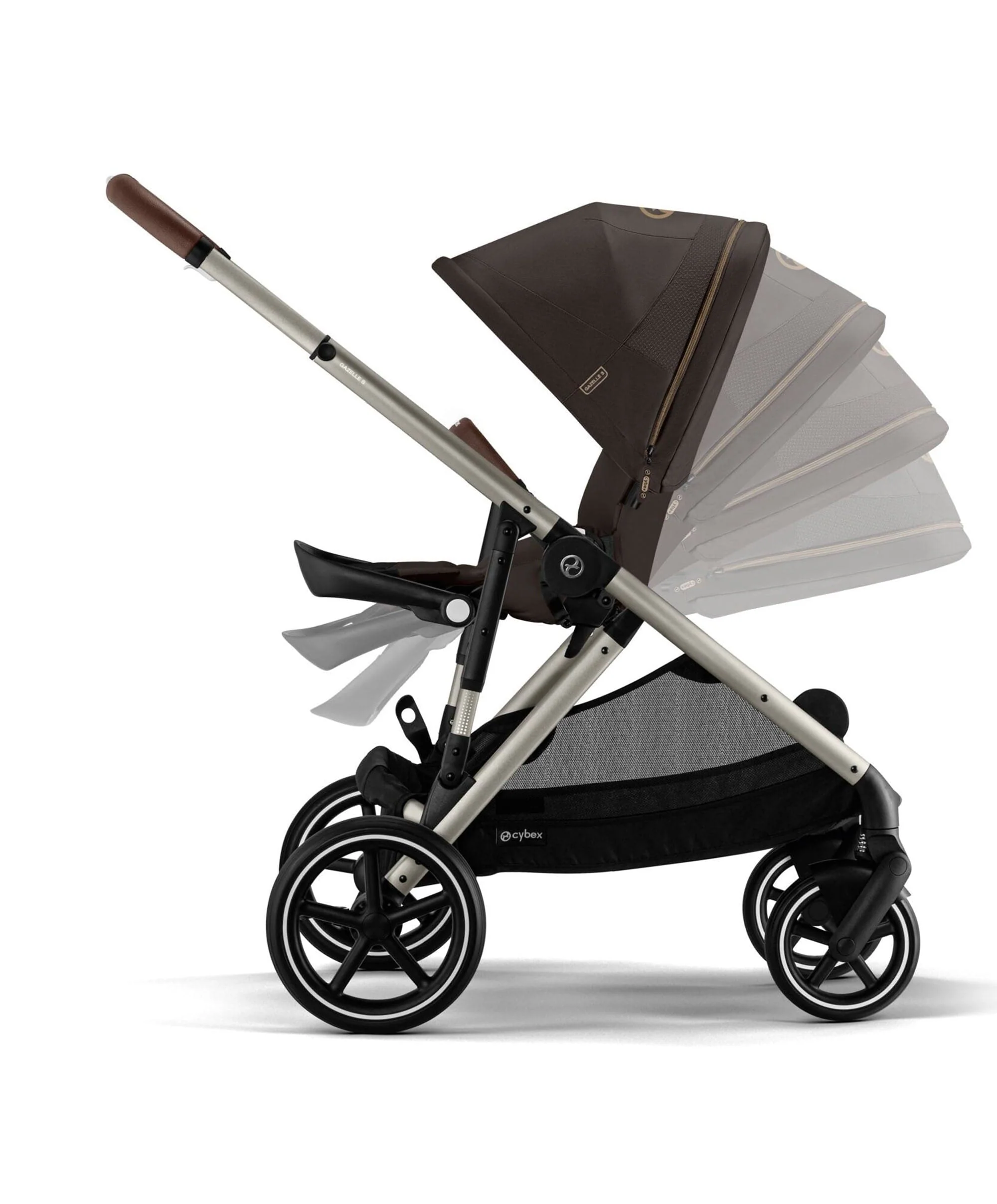 Cybex Gazelle S Pushchair – Chocolate Brown - Image 5