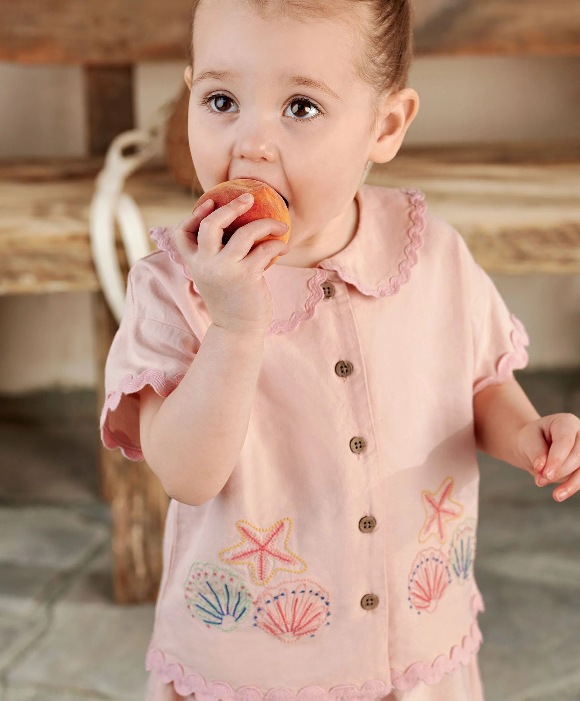 Pink Resort Shirt & Shorts Outfit Set - Image 4