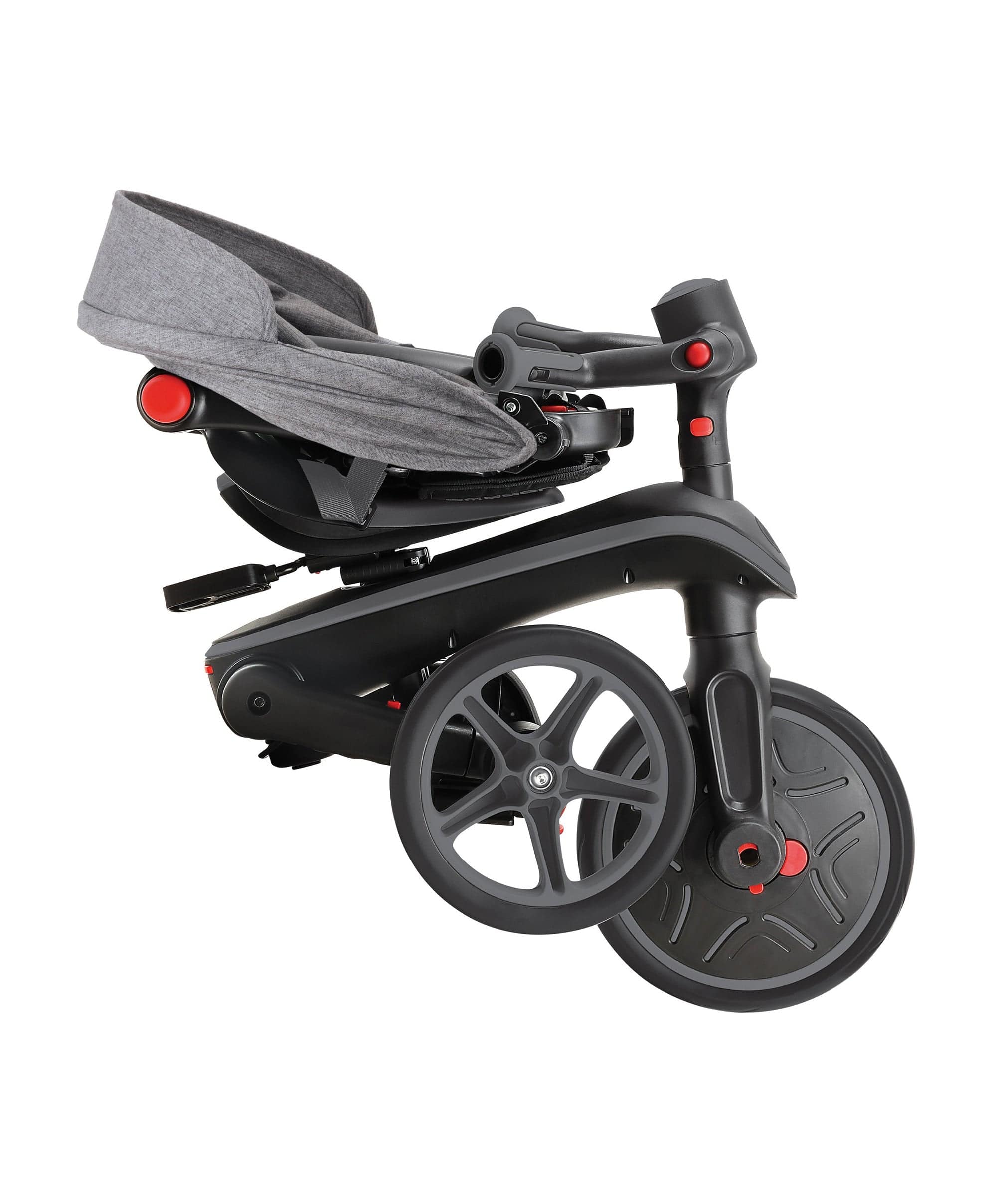 Globber Explorer Trike Foldable 4 in 1 - Black - Image 10