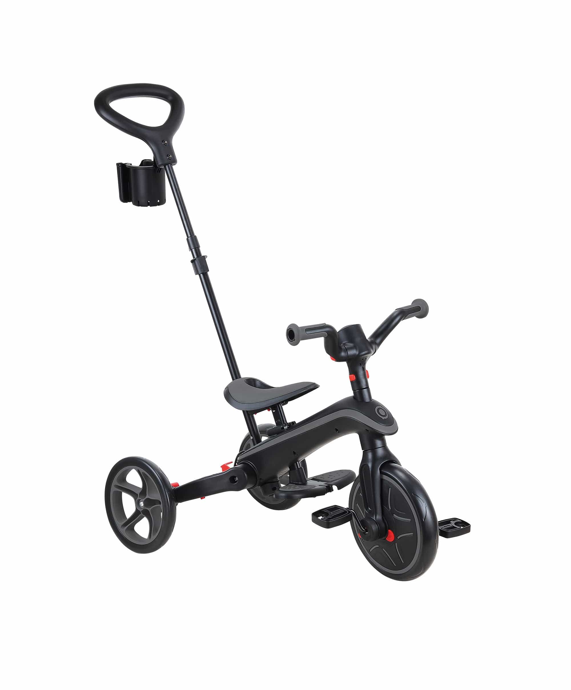 Globber Explorer Trike Foldable 4 in 1 - Black - Image 5