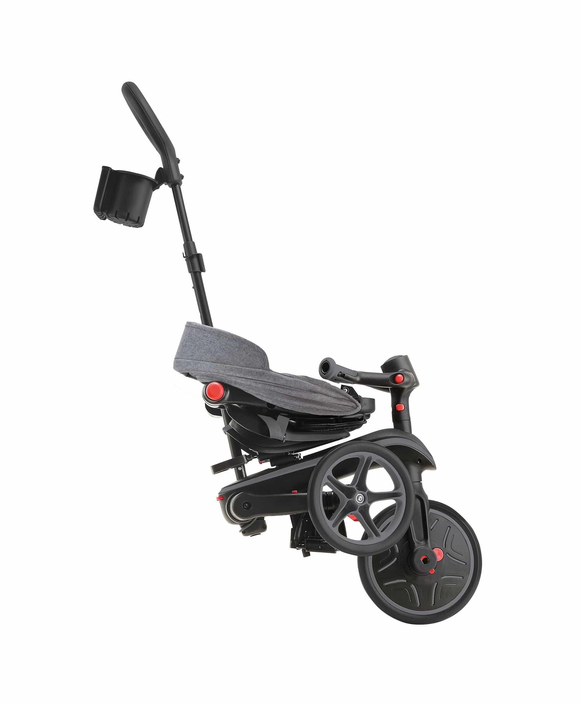 Globber Explorer Trike Foldable 4 in 1 - Black - Image 8