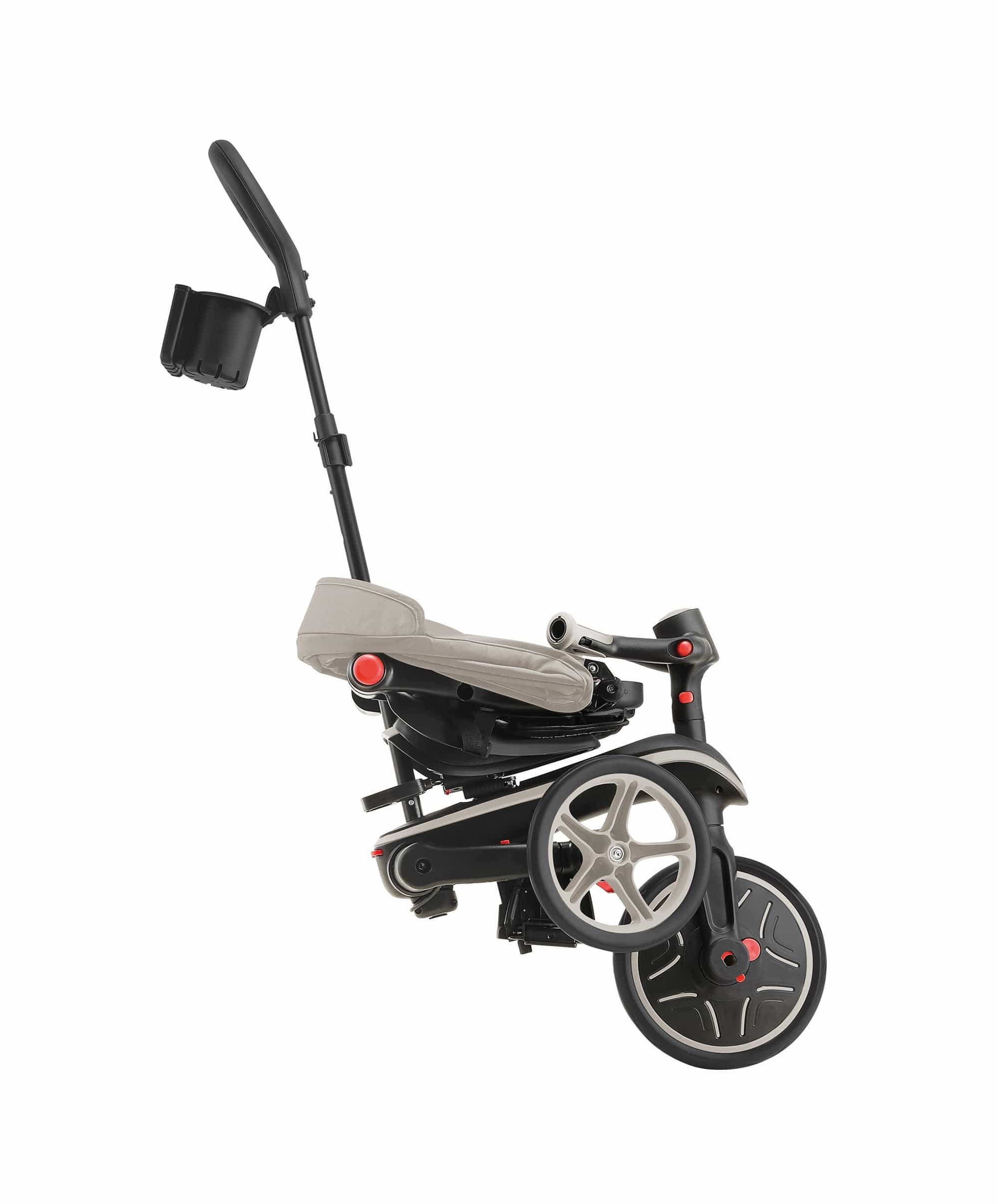 Globber Explorer Trike Foldable 4 in 1 - Taupe - Image 8