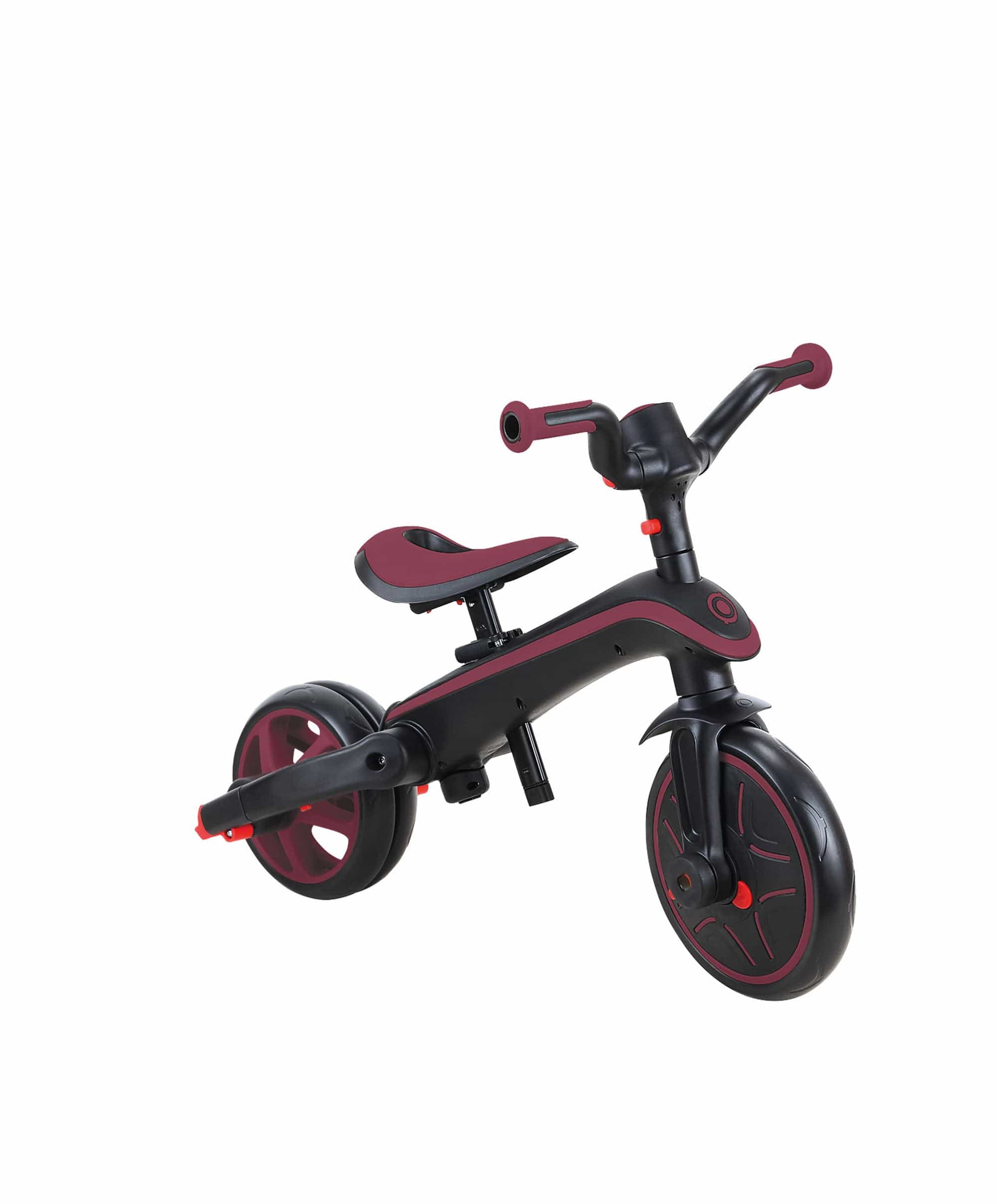 Globber Explorer Trike Foldable 4in1 -  Burgundy - Image 4