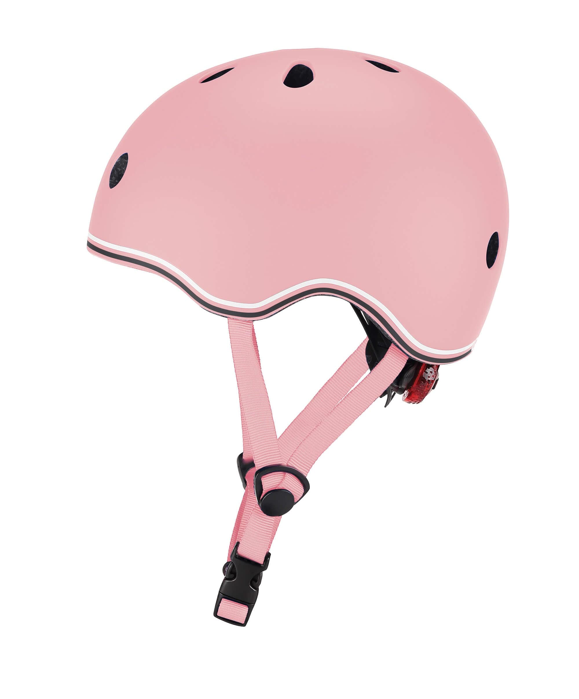 Globber GO-UP Lights Helmet - Pastel Pink - Image 7