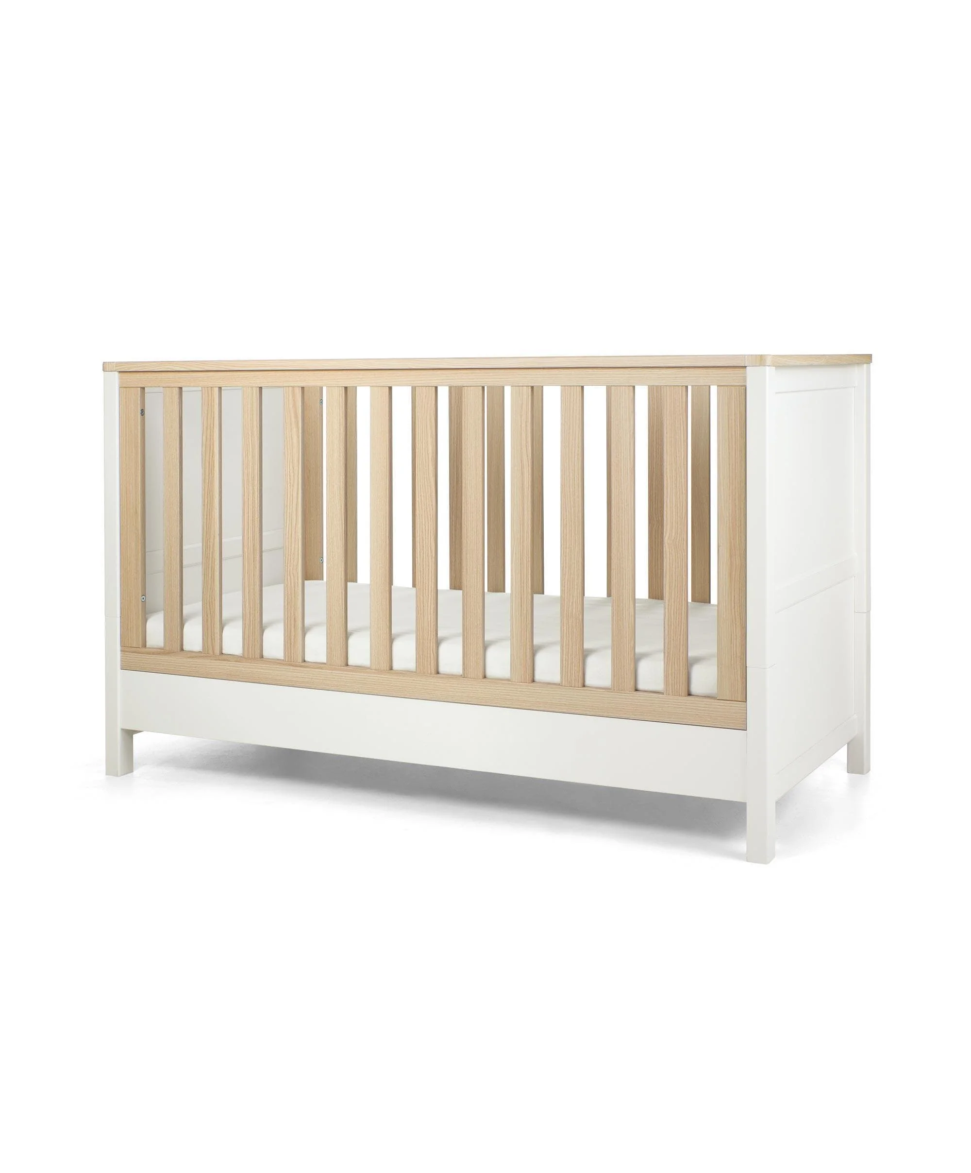 Harwell 2 Piece Cotbed Set with Dresser Changer - White - Image 7