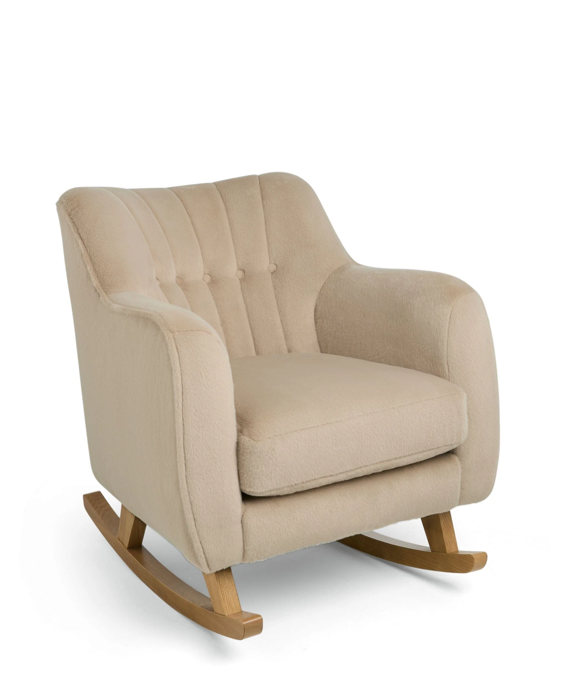 Hilson Nursing Chair - Almond Sherpa