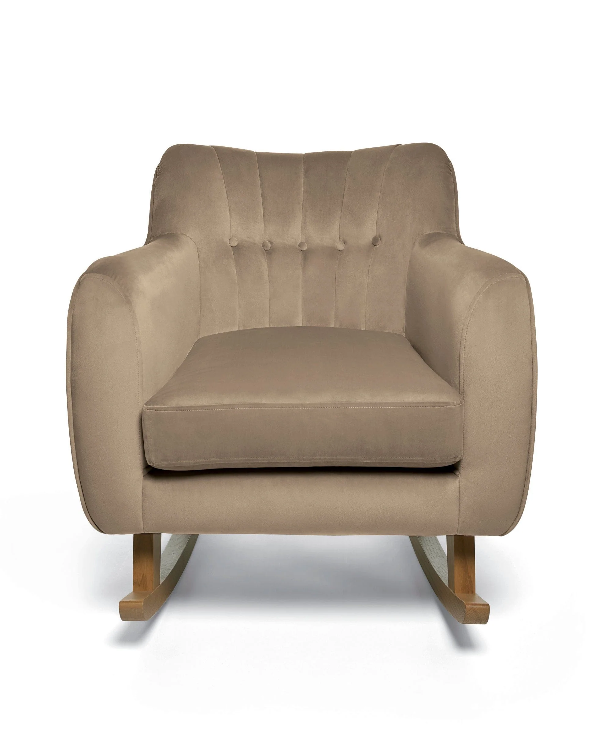 Hilson Nursing Chair - Mocha Velvet - Image 2
