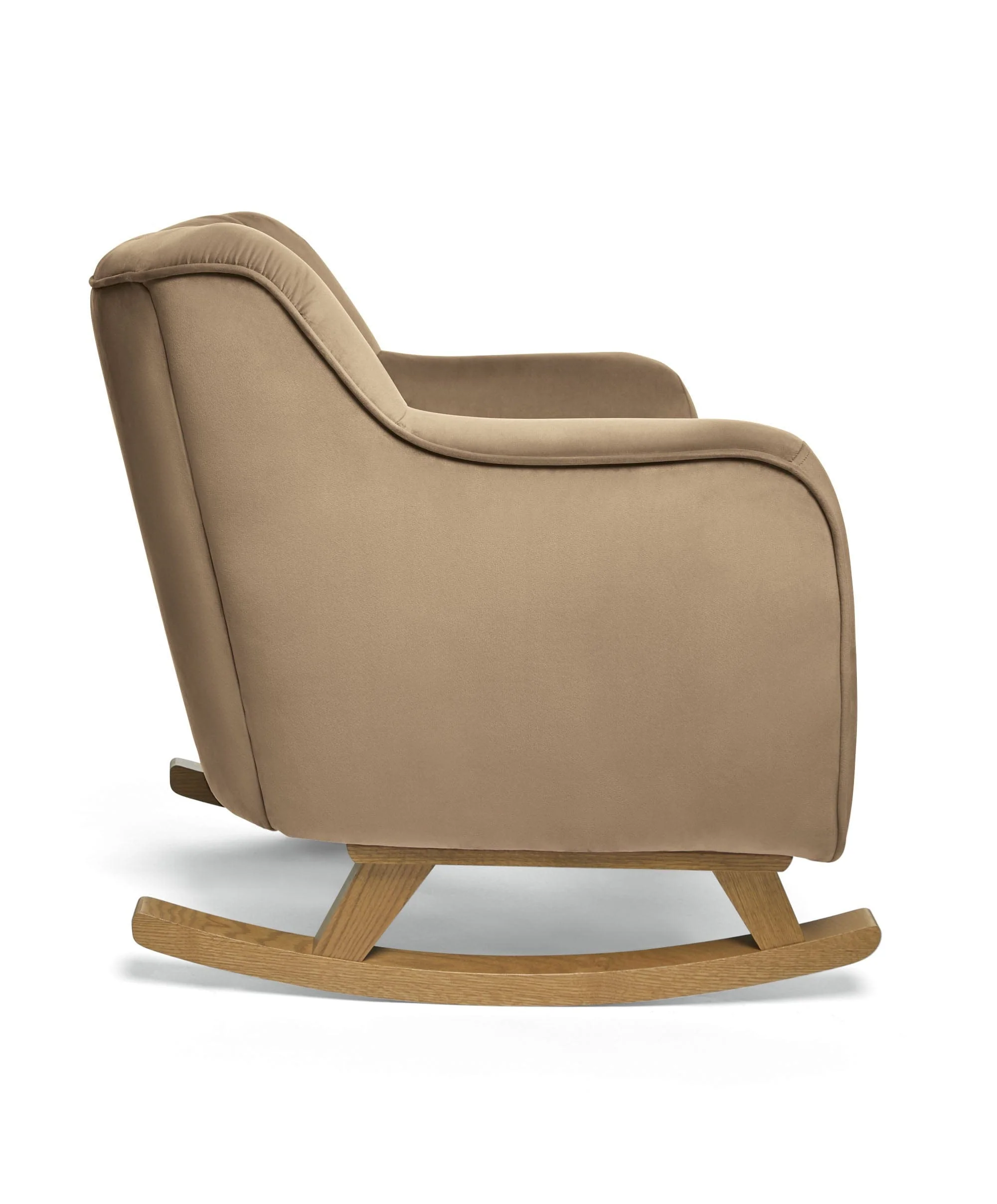 Hilson Nursing Chair - Mocha Velvet - Image 3