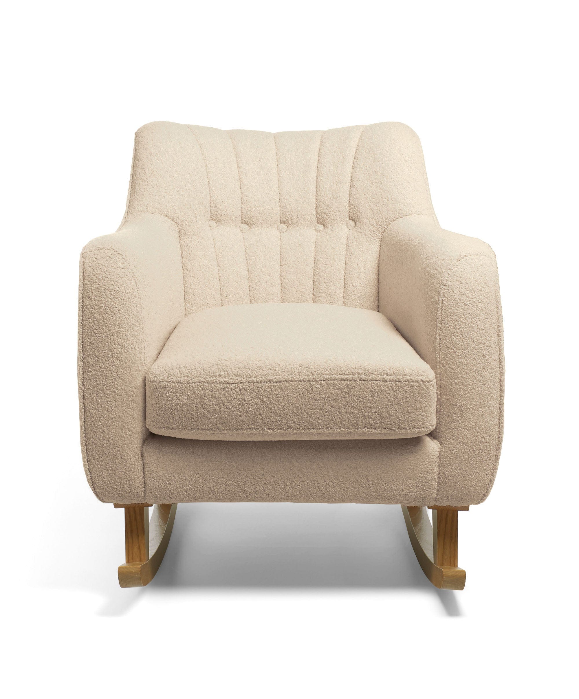 Hilston Nursing Chair - Oatmeal Boucle - Image 3