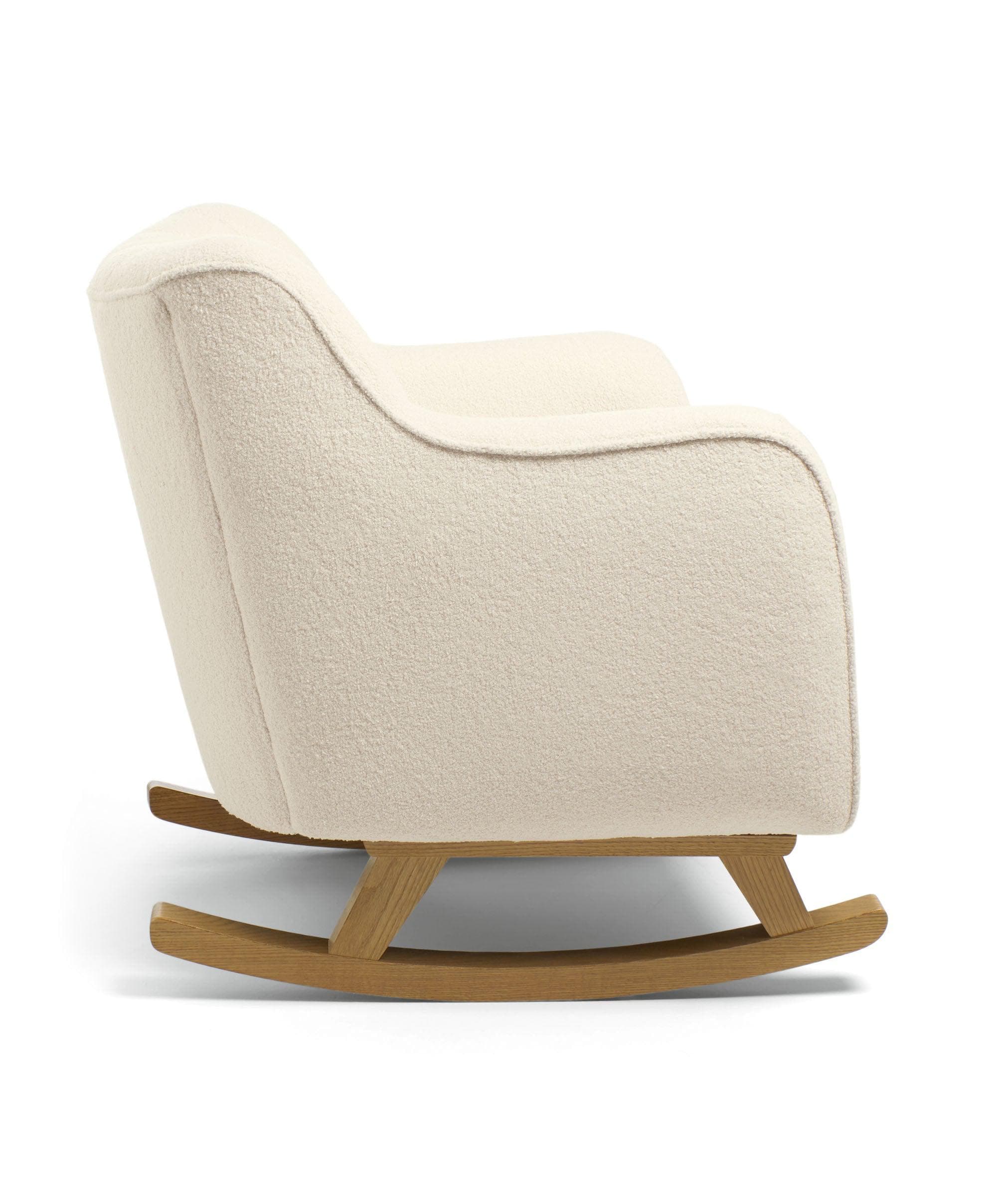 Hilston Nursing Chair - Off White Boucle - Image 7