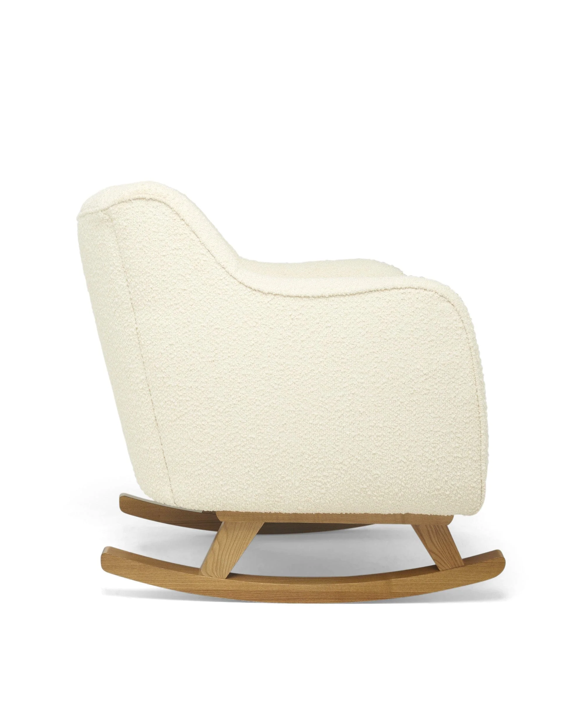 Hilston Nursing Chair - Oyster Chenille Boucle - Image 4