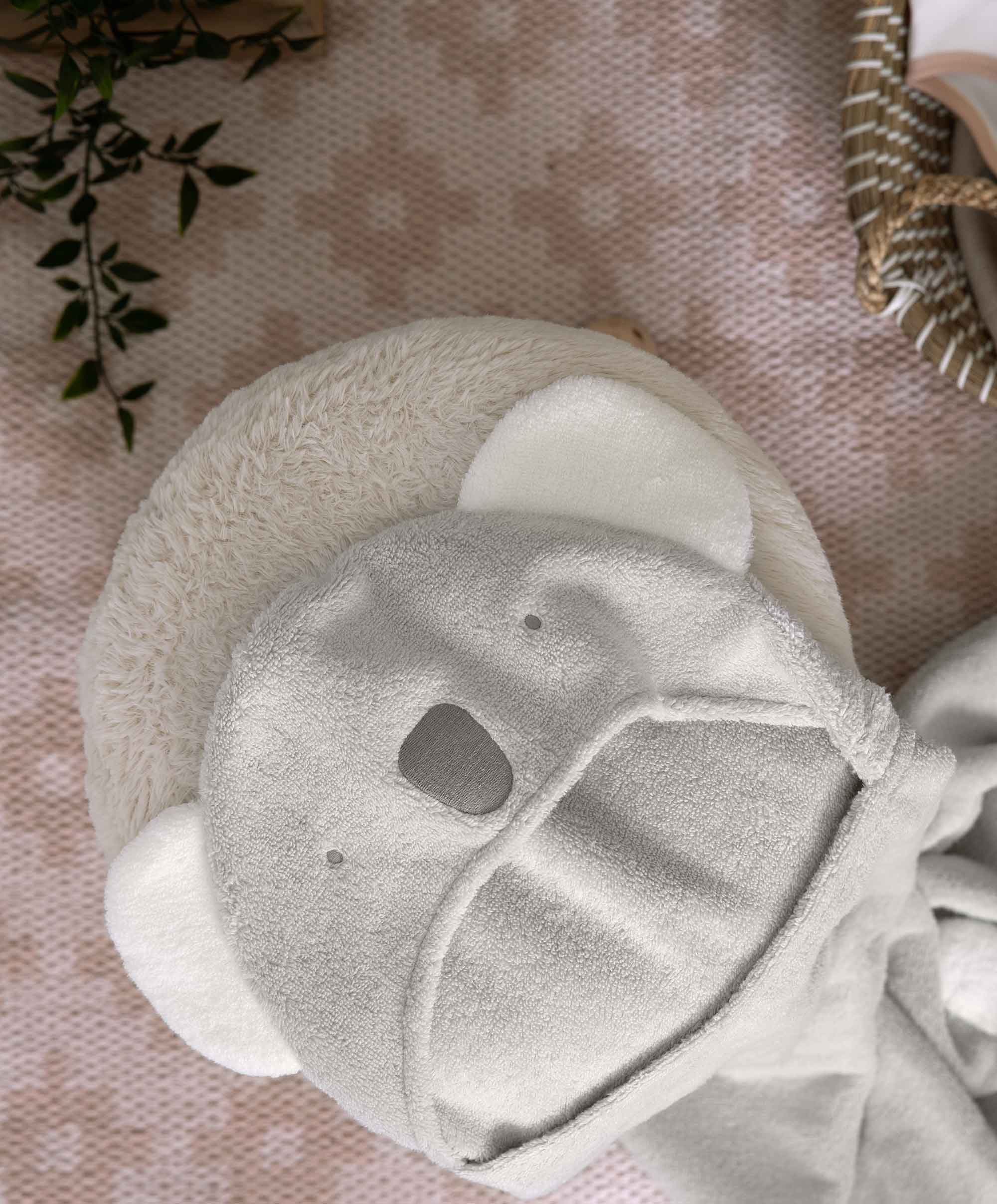 Hooded Baby Towel - Koala - Image 13