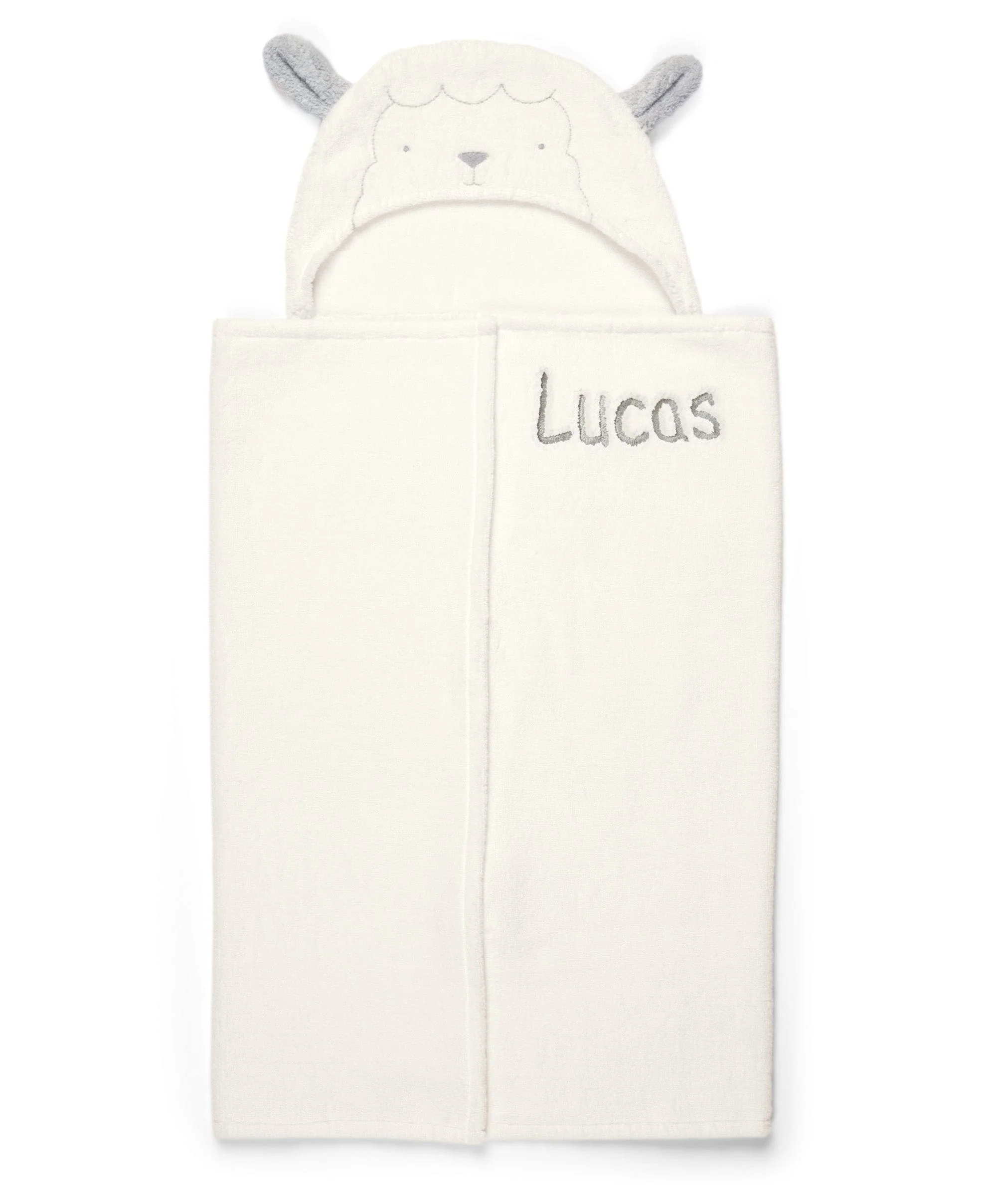 Hooded Baby Towel - Lamb - Image 14