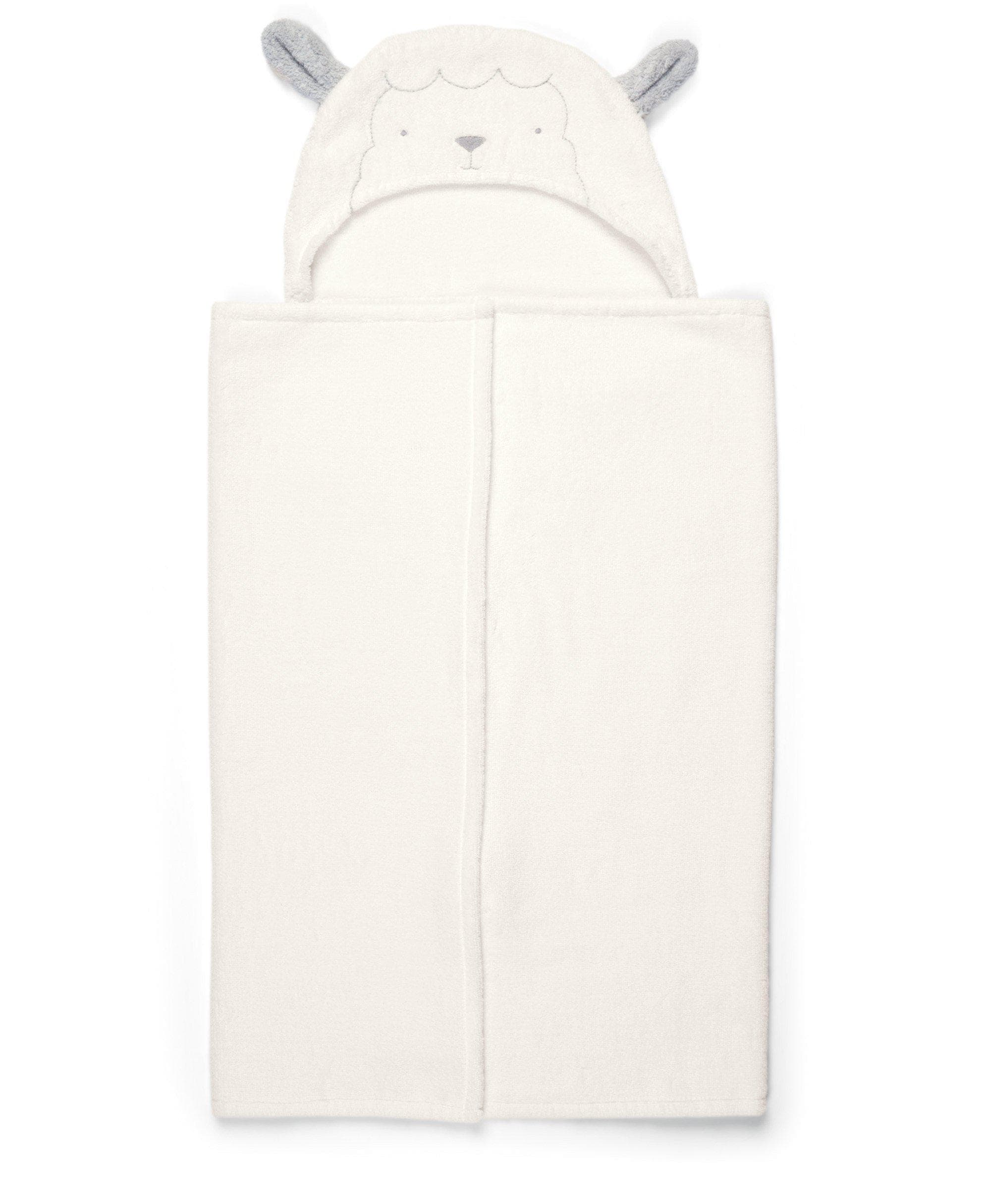 Hooded Baby Towel - Lamb - Image 3