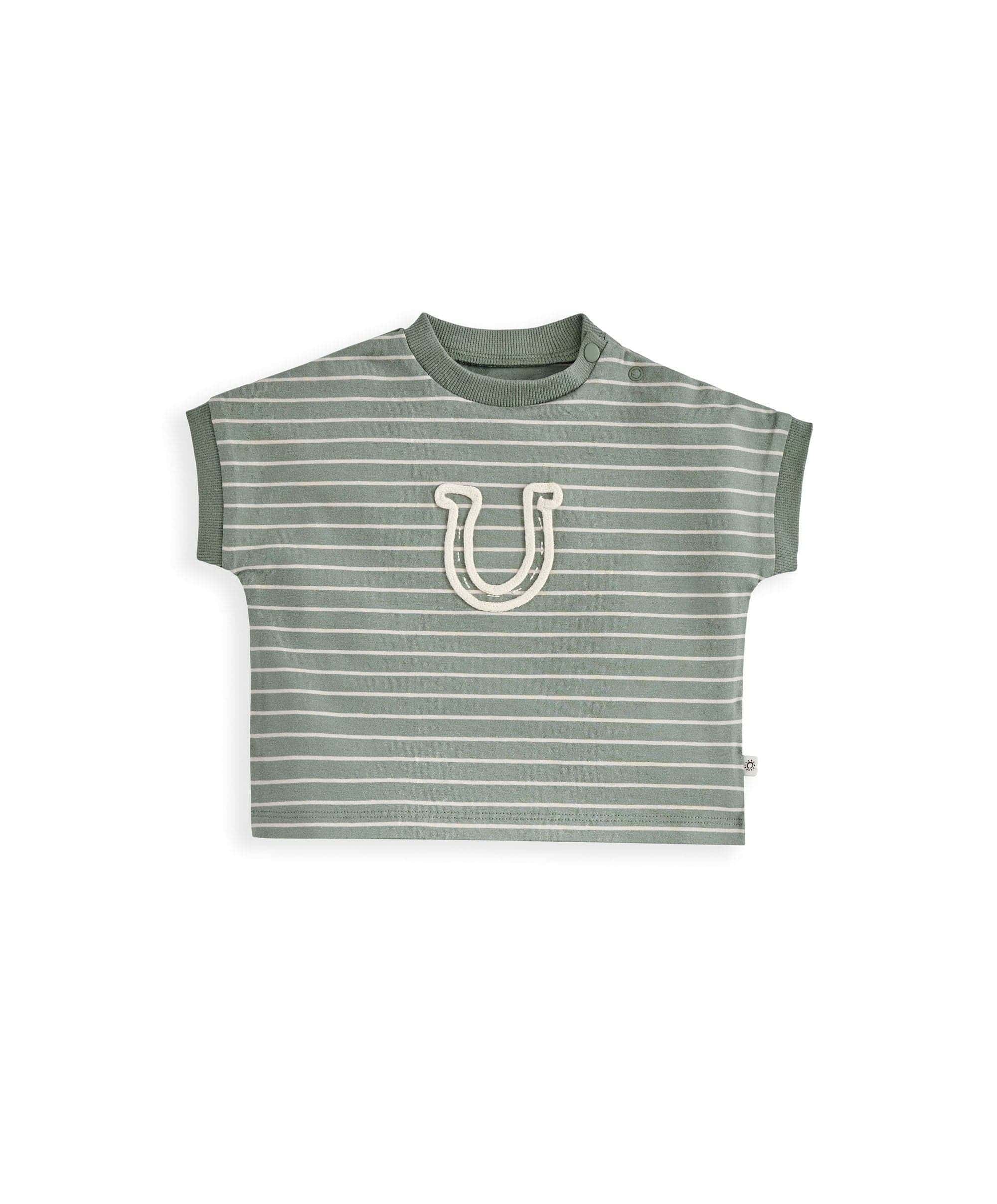 Horseshoe T-Shirt & Shorts Outfit Set - Image 2