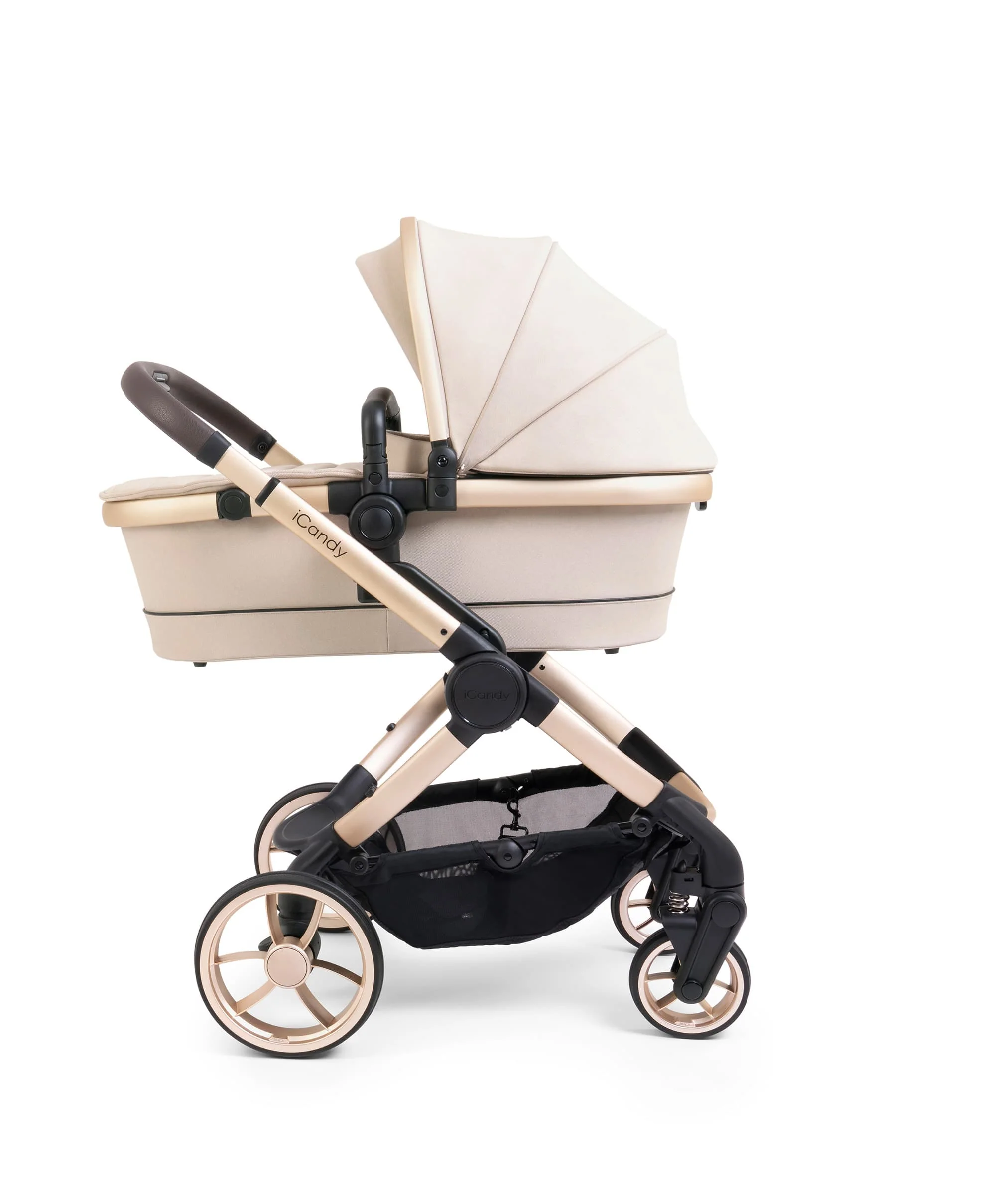 iCandy Peach 7 Complete Pushchair Bundle with Maxi-Cosi Pebble 360 Pro2 Car Seat - Biscotti - Image 5