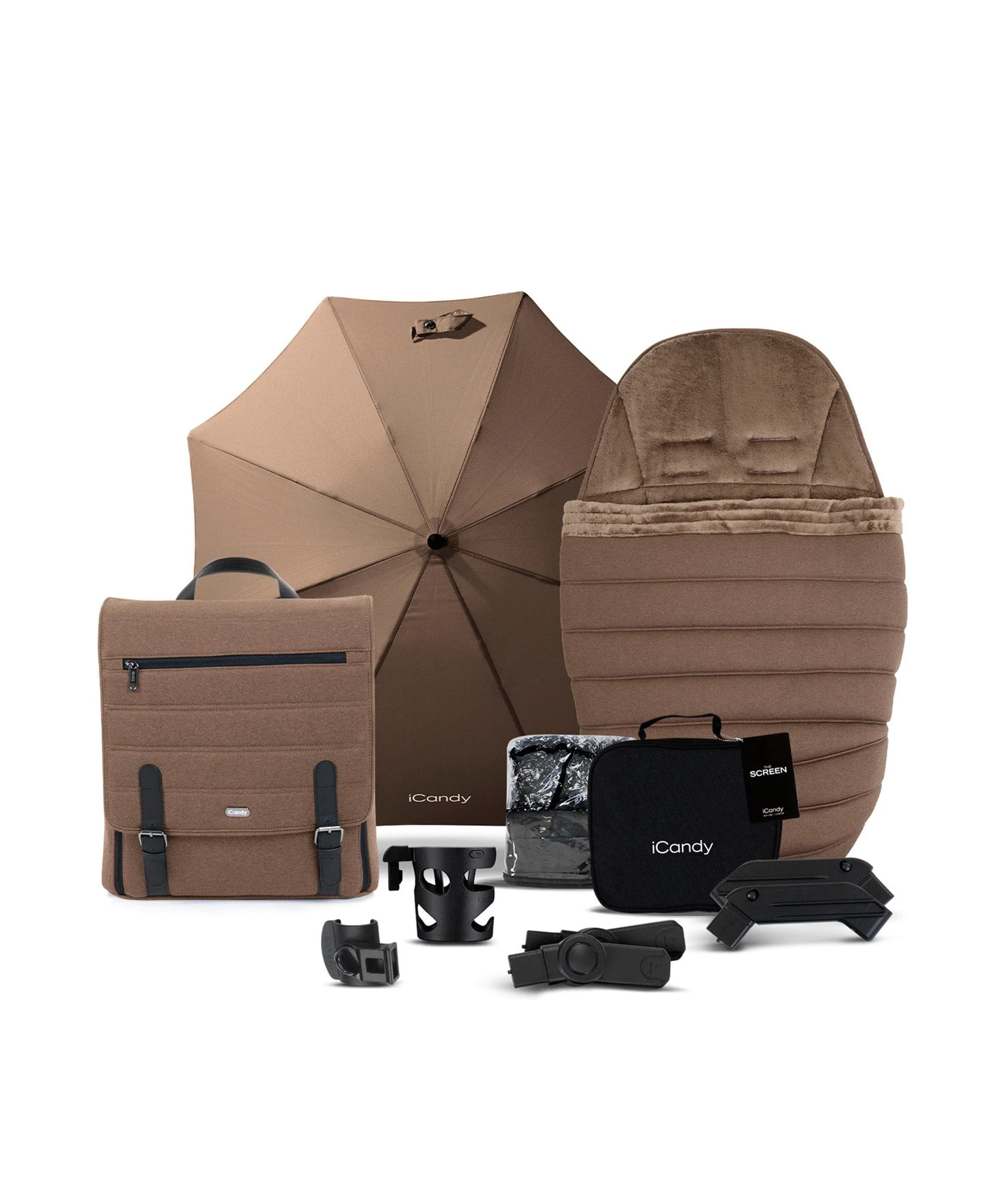 iCandy Peach 7 Complete Pushchair Bundle with Cybex Cloud T Car Seat - Coco - Image 9