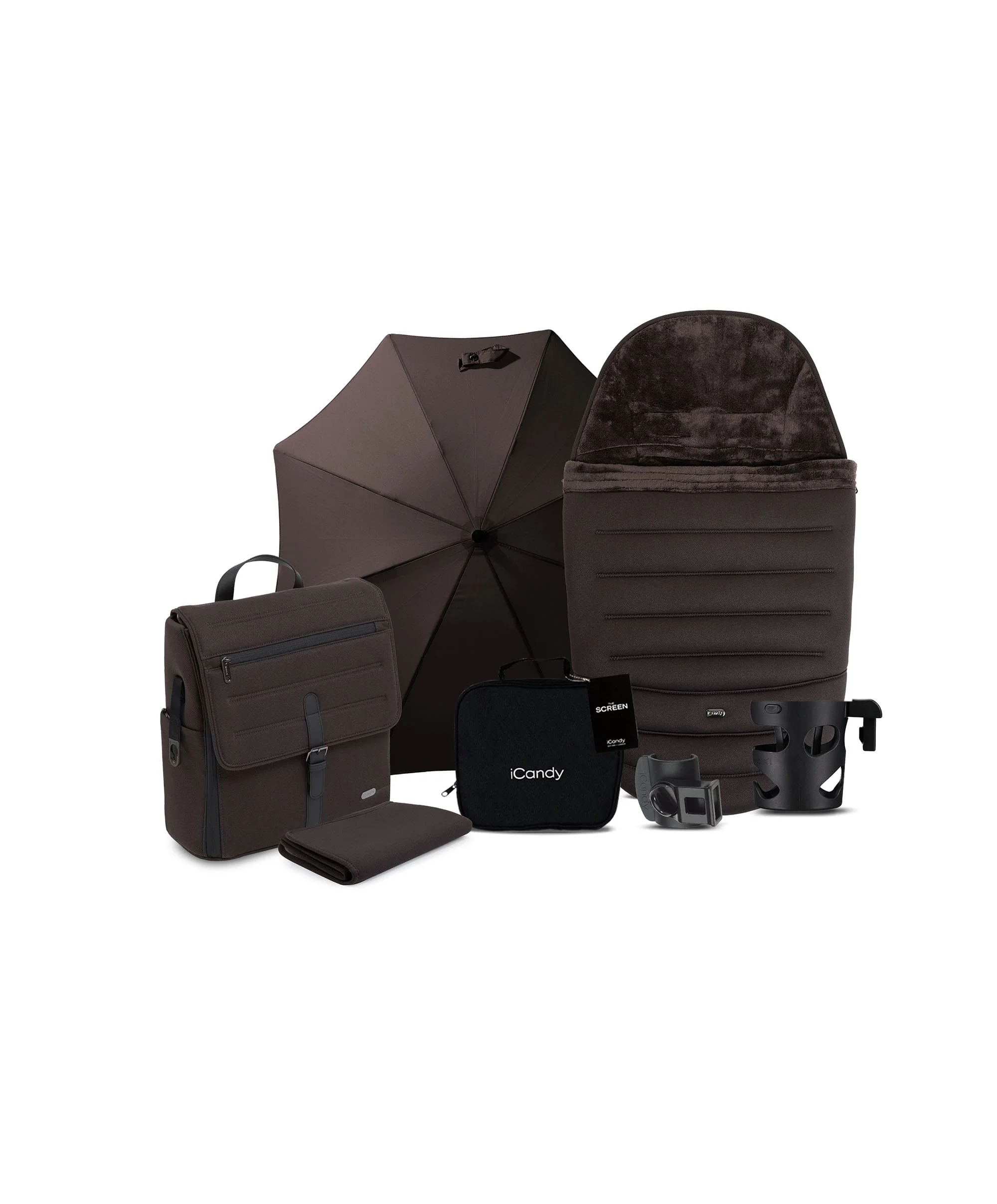 iCandy Peach 8 Complete Bundle with Cocoon 360 Car Seat - Pecan - Image 11