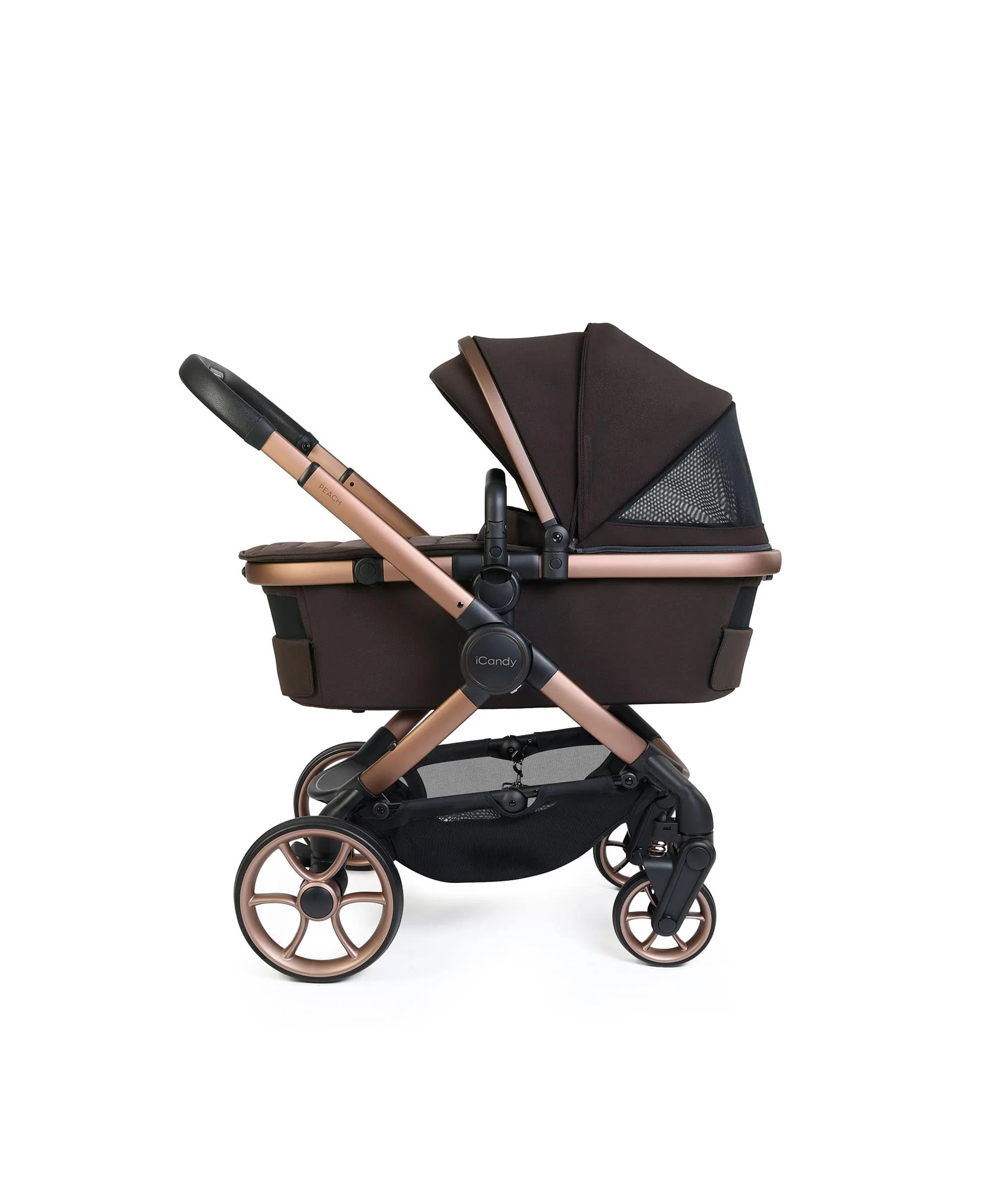 iCandy Peach 8 Complete Bundle with Cocoon 360 Car Seat - Pecan - Image 2