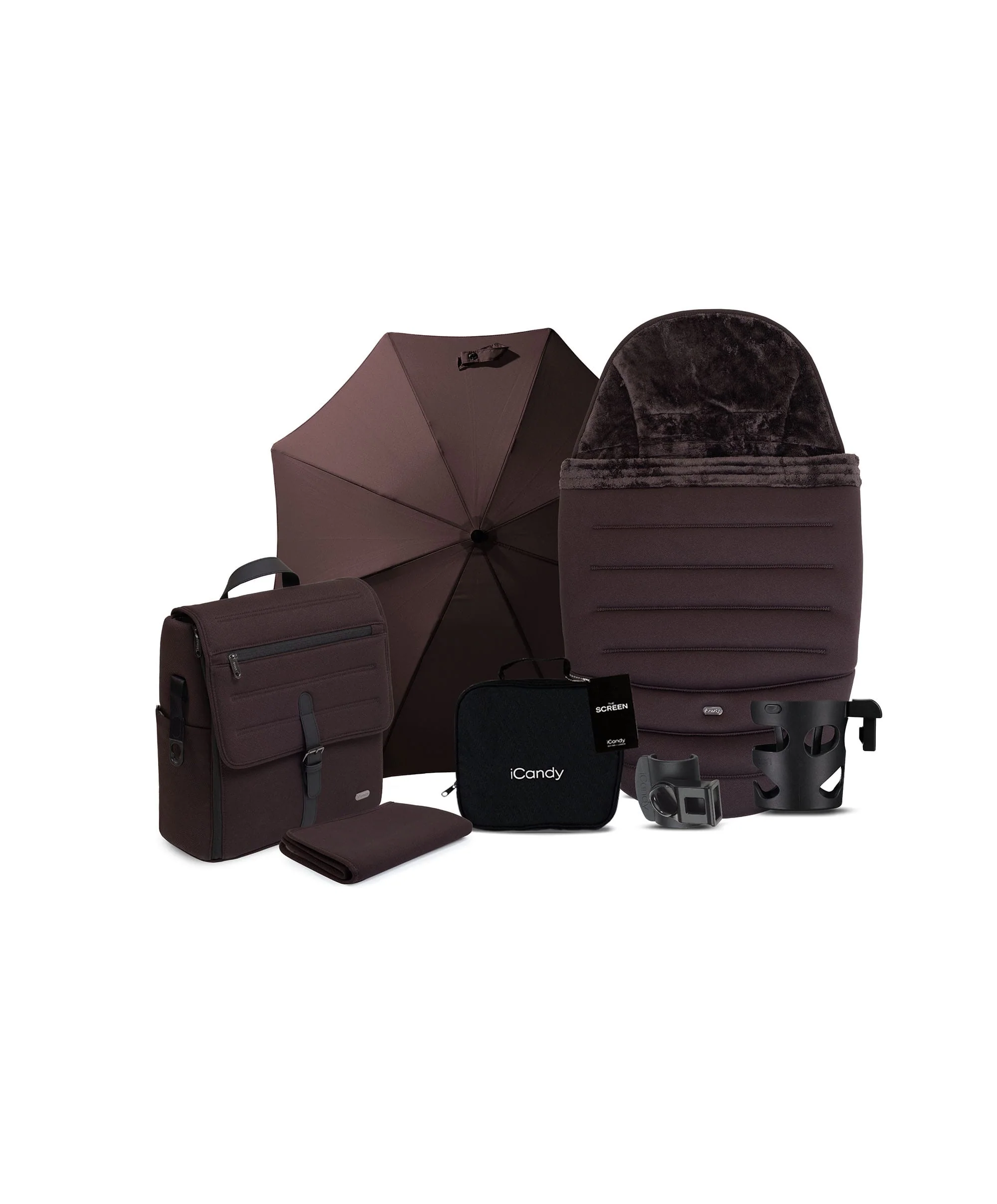 iCandy Peach 8 Complete Bundle with Cocoon 360 Car Seat - Coffee Bean - Image 12