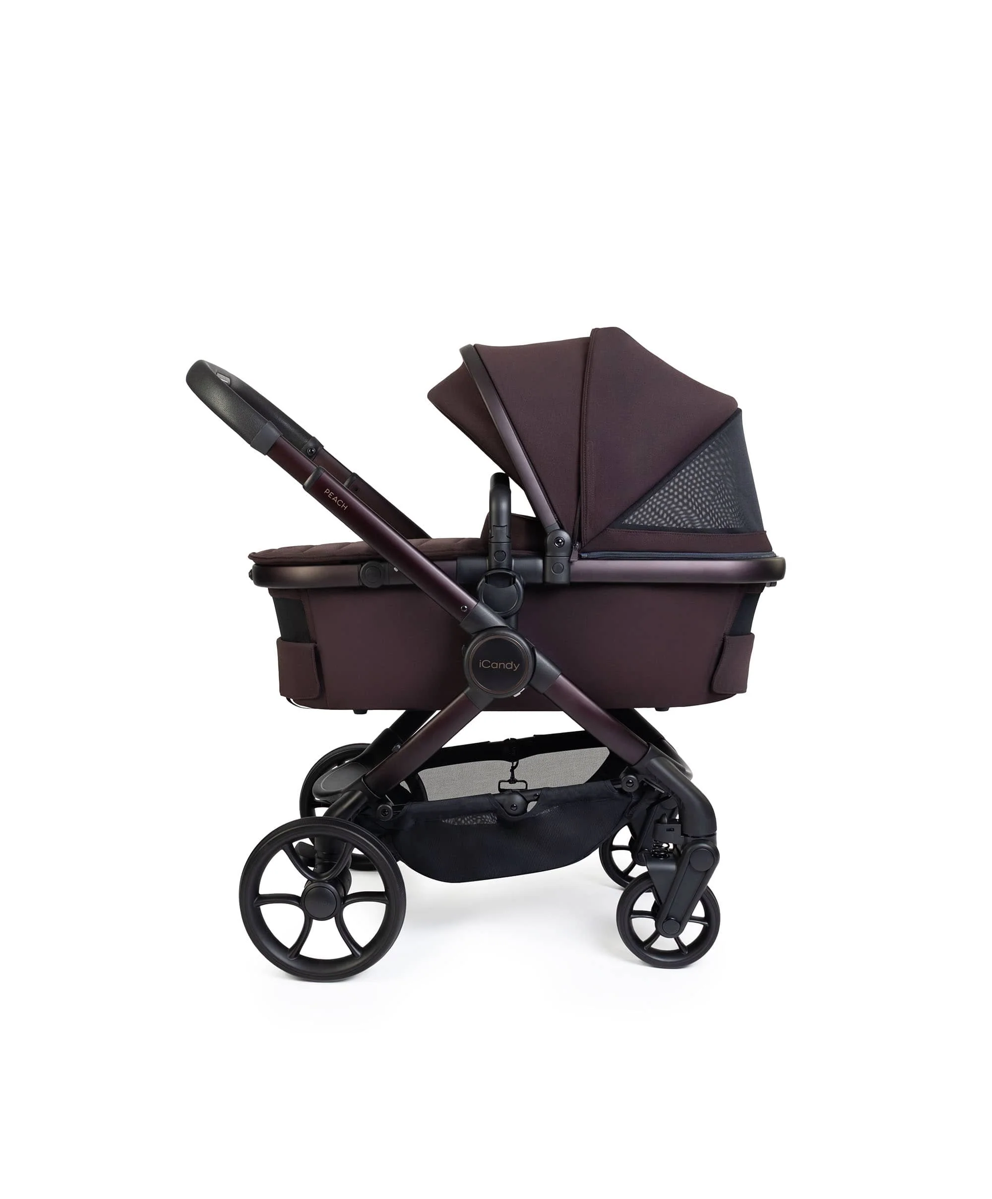 iCandy Peach 8 Complete Bundle with Cocoon 360 Car Seat - Coffee Bean - Image 4