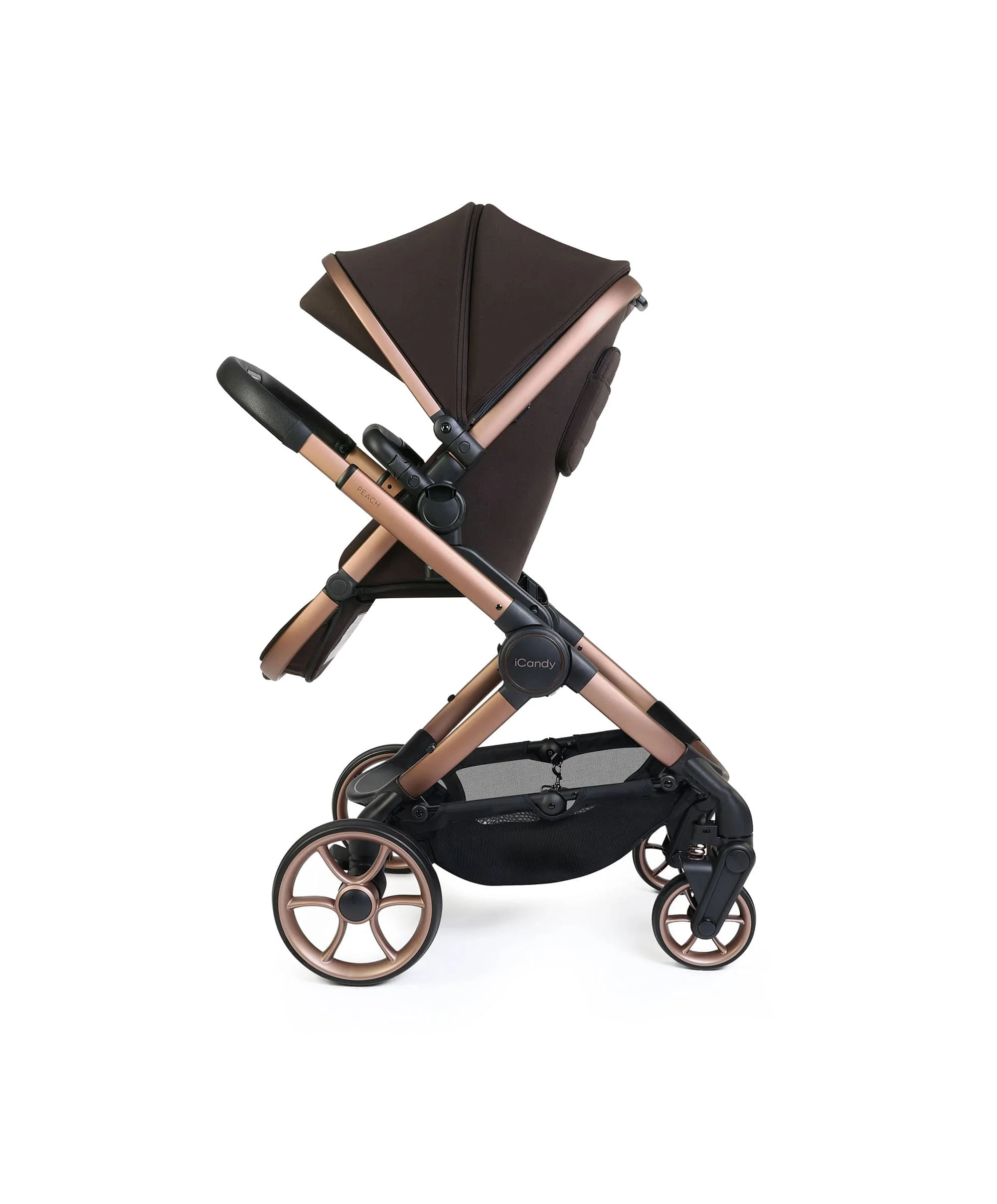 iCandy Peach 8 Complete Bundle with Maxi-Cosi Pebble 360 Pro2 Car Seat - Pecan - Image 4