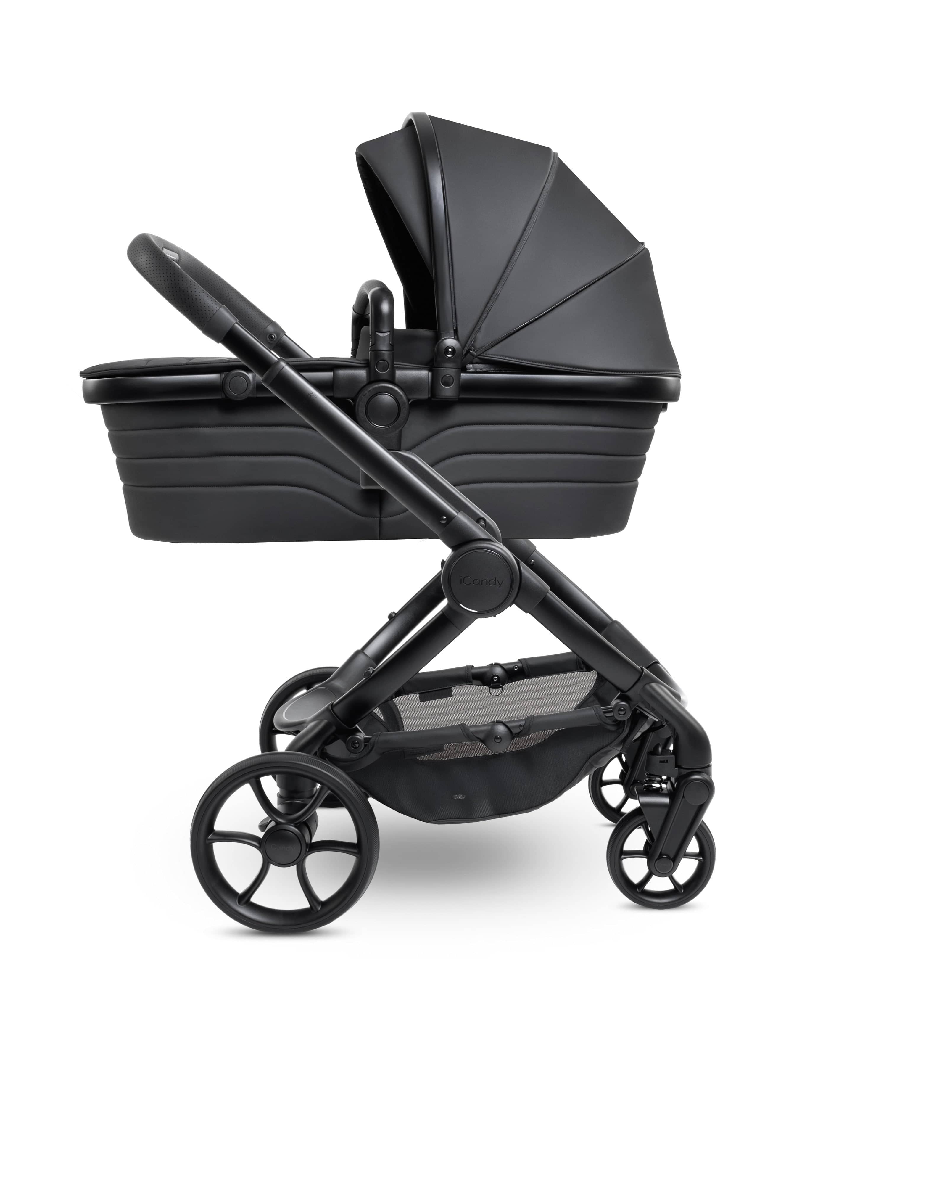 iCandy Peach 7 STUDIO Complete Bundle and Maxi-Cosi Pebble 360 Pro² Car Seat & Base - Black - Image 4
