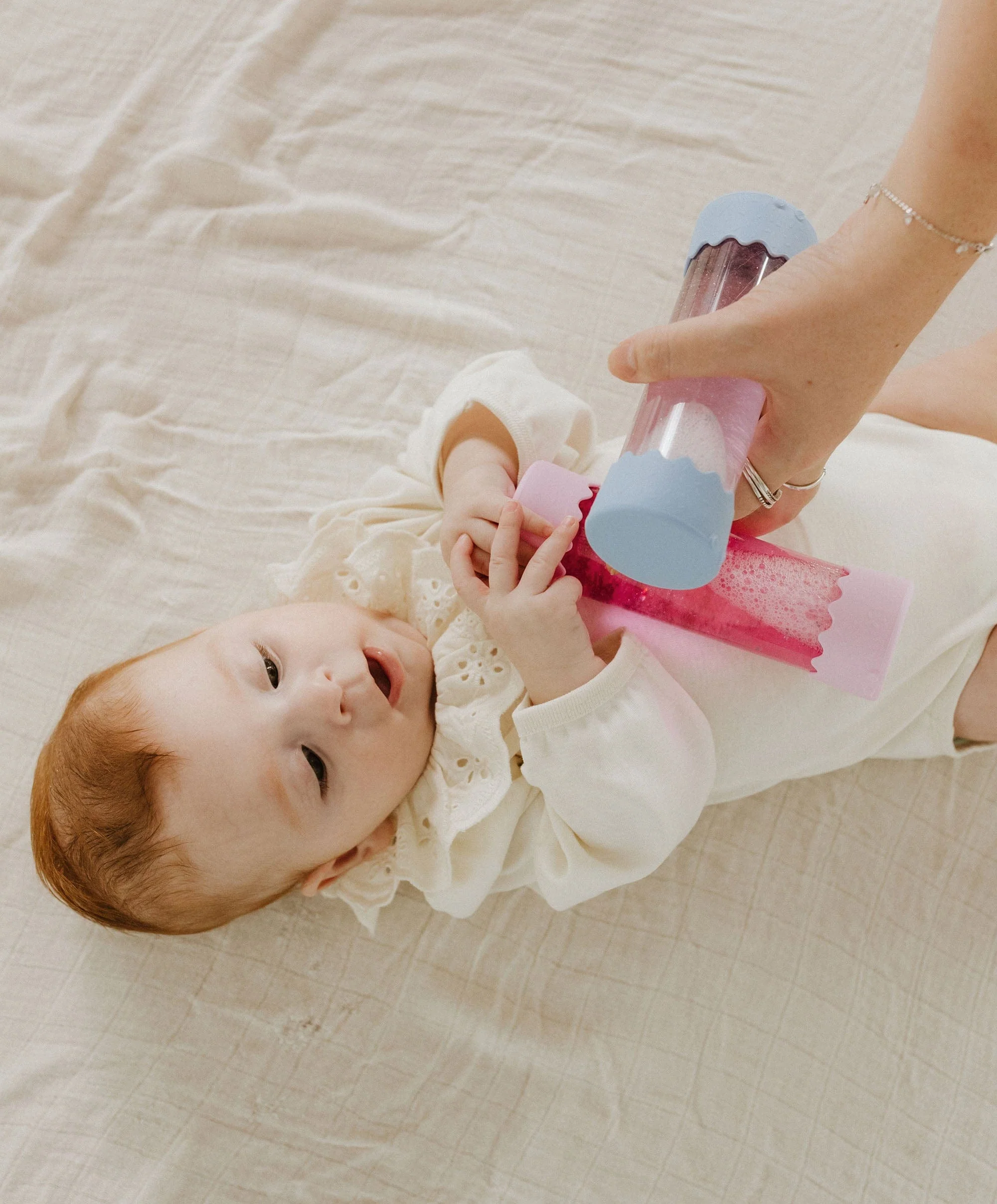 Jellystone Designs Baby Calm Down Bottle - Soft Blue - Image 3