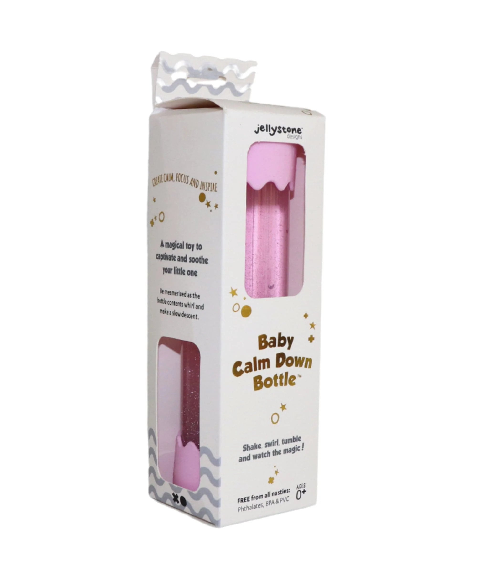 Jellystone Designs Baby Calm Down Bottle - Bubblegum Pink - Image 3