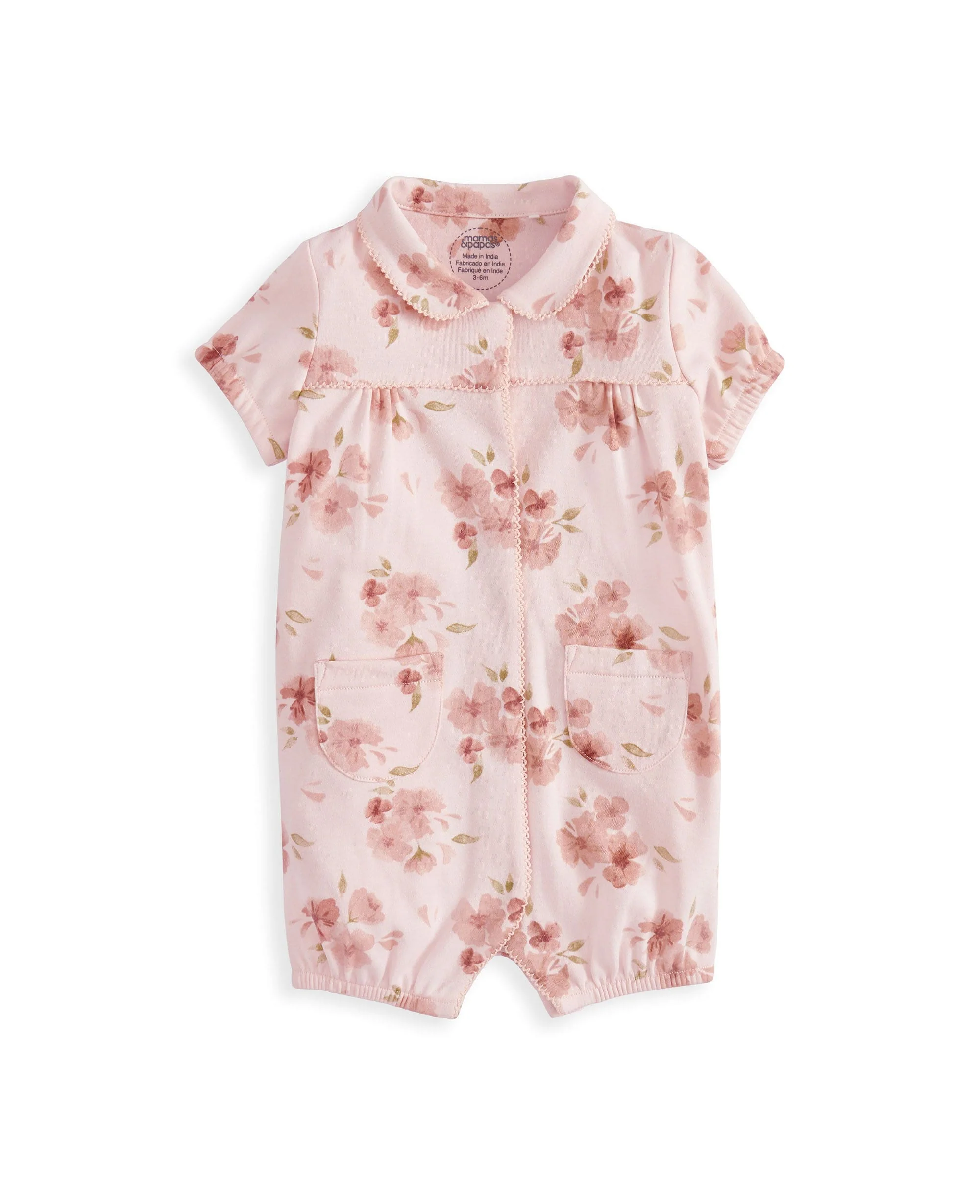 Jersery Floral Romper - Image 2