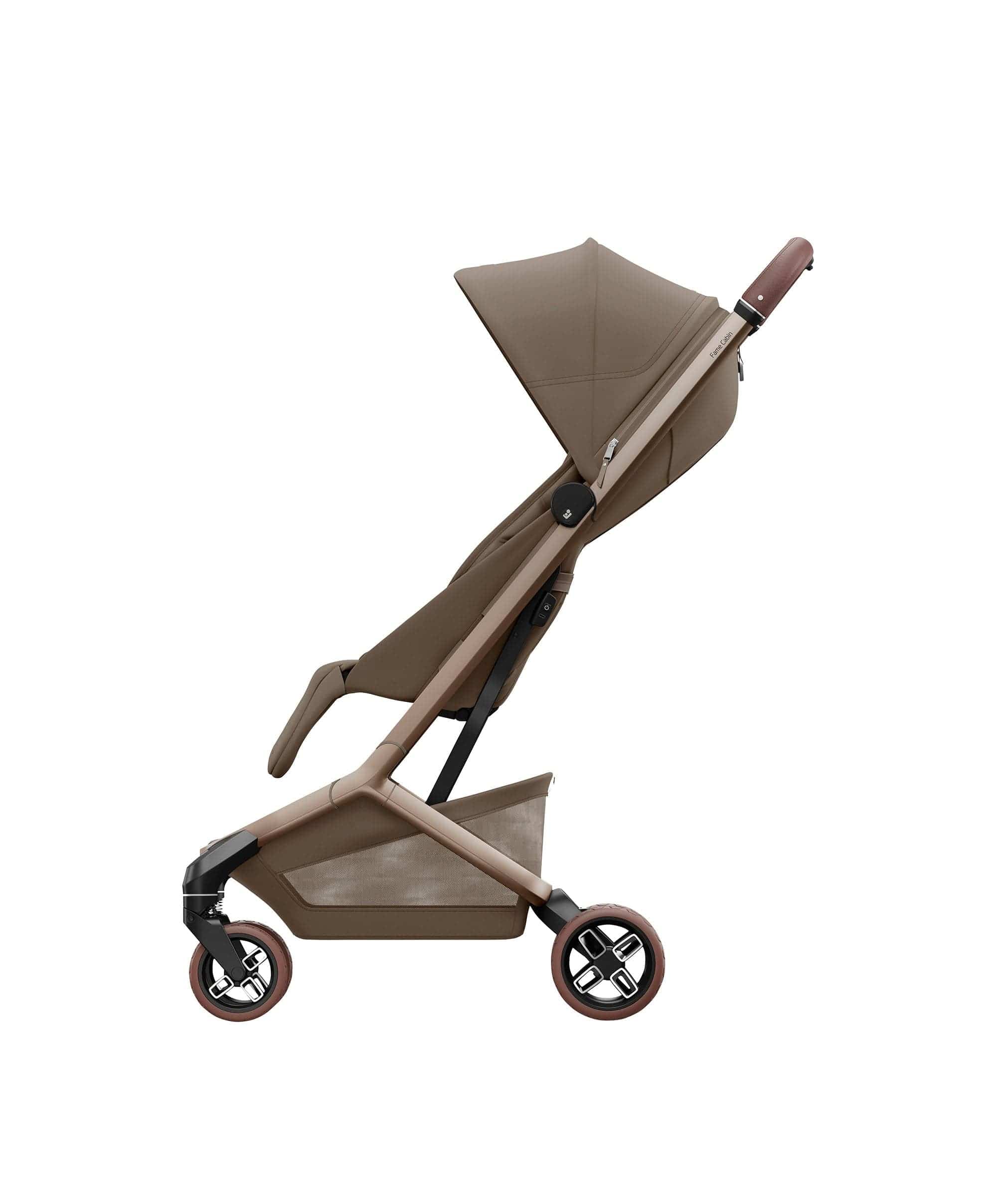Maxi-Cosi Fame Cabin Pushchair & Raincover - Oak Truffle - Image 3