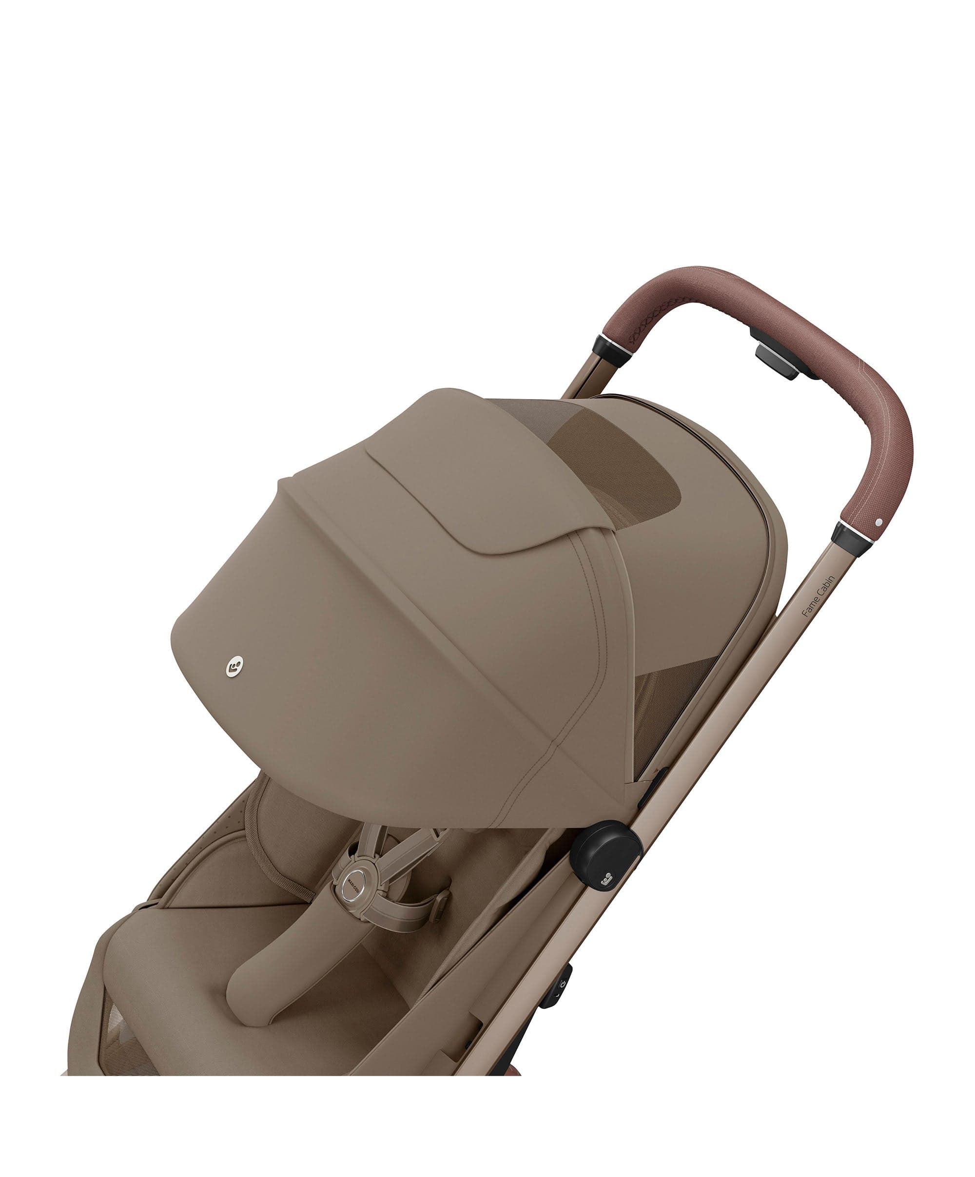 Maxi-Cosi Fame Cabin Pushchair & Raincover - Oak Truffle - Image 6