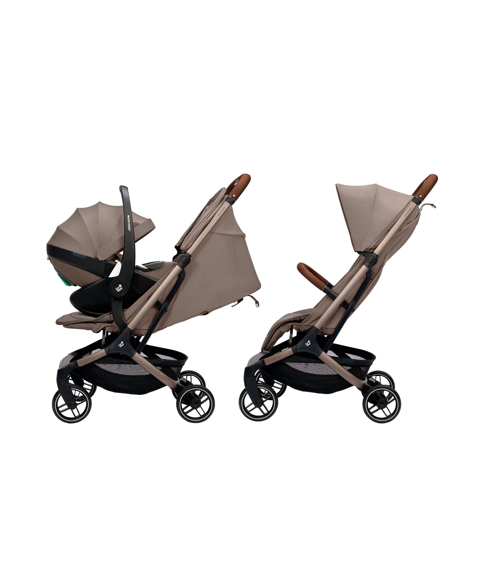 Maxi-Cosi Oxford Cabin Pushchair & Raincover - Oak Truffle - Image 2