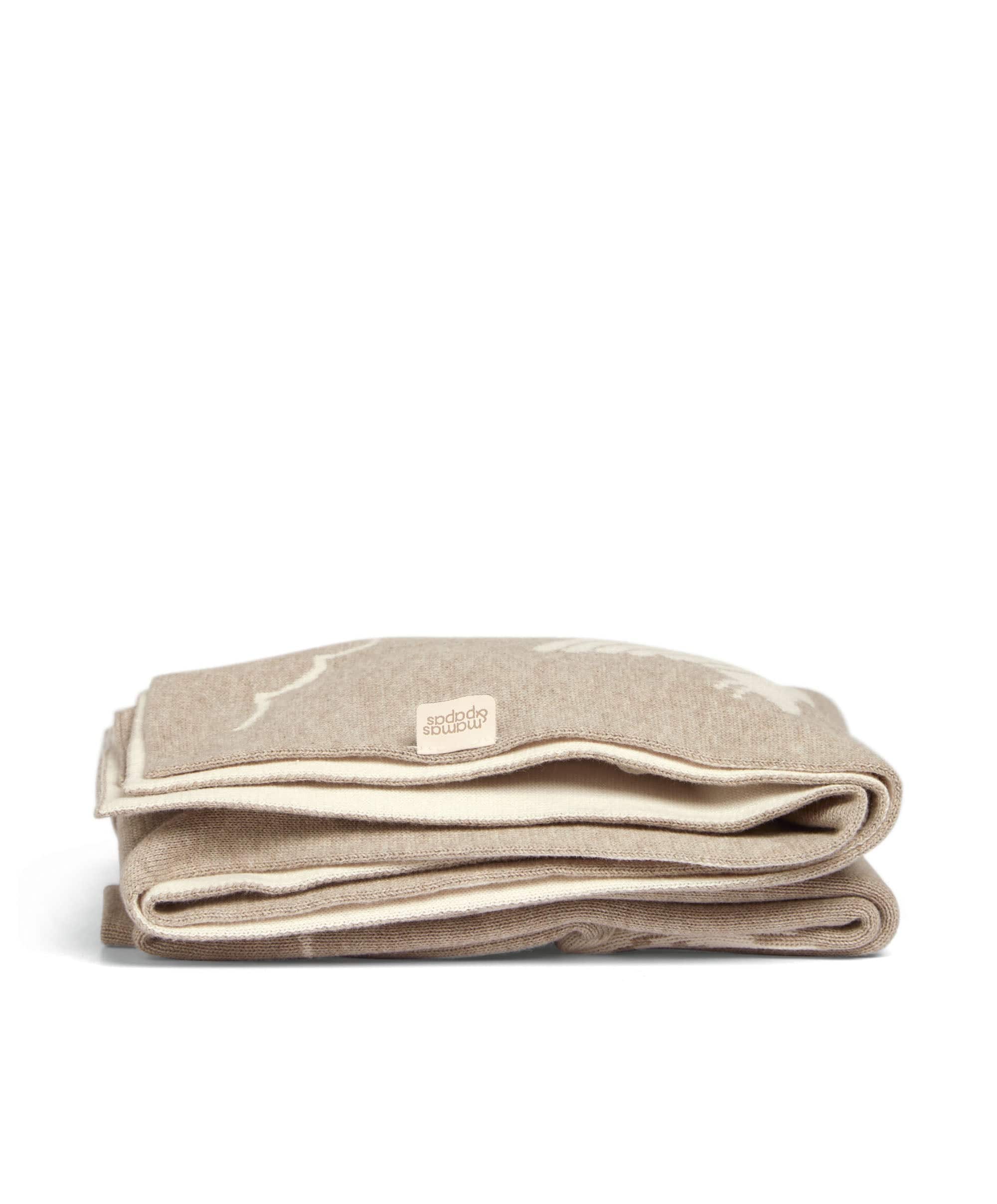 Knitted Blanket - Welcome to the World Duckling - Mocha - Image 7