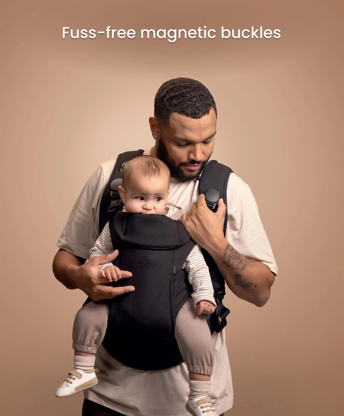 Kudo Baby Carrier - Black - Image 5