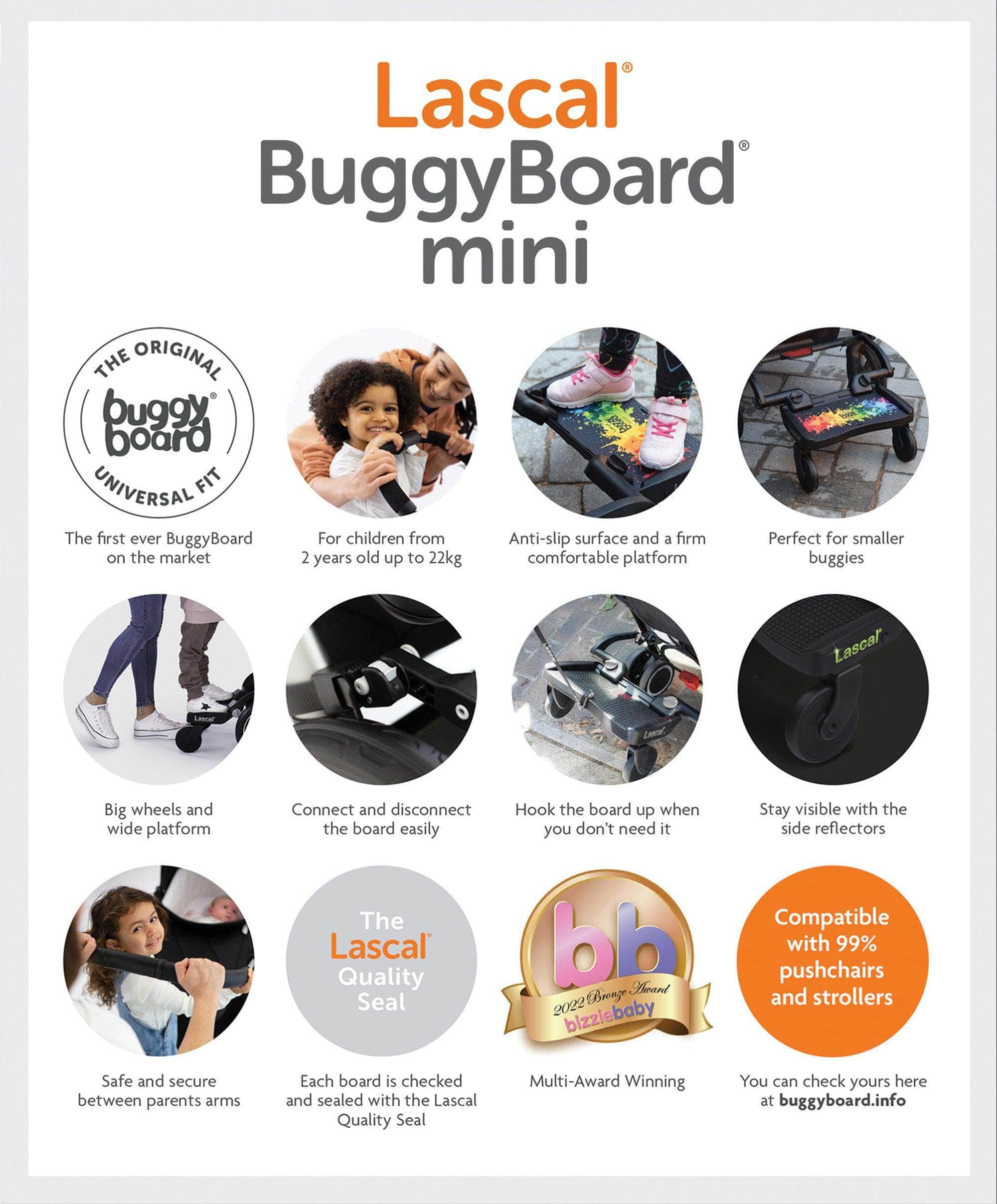 Lascal - BuggyBoard Mini - Image 8