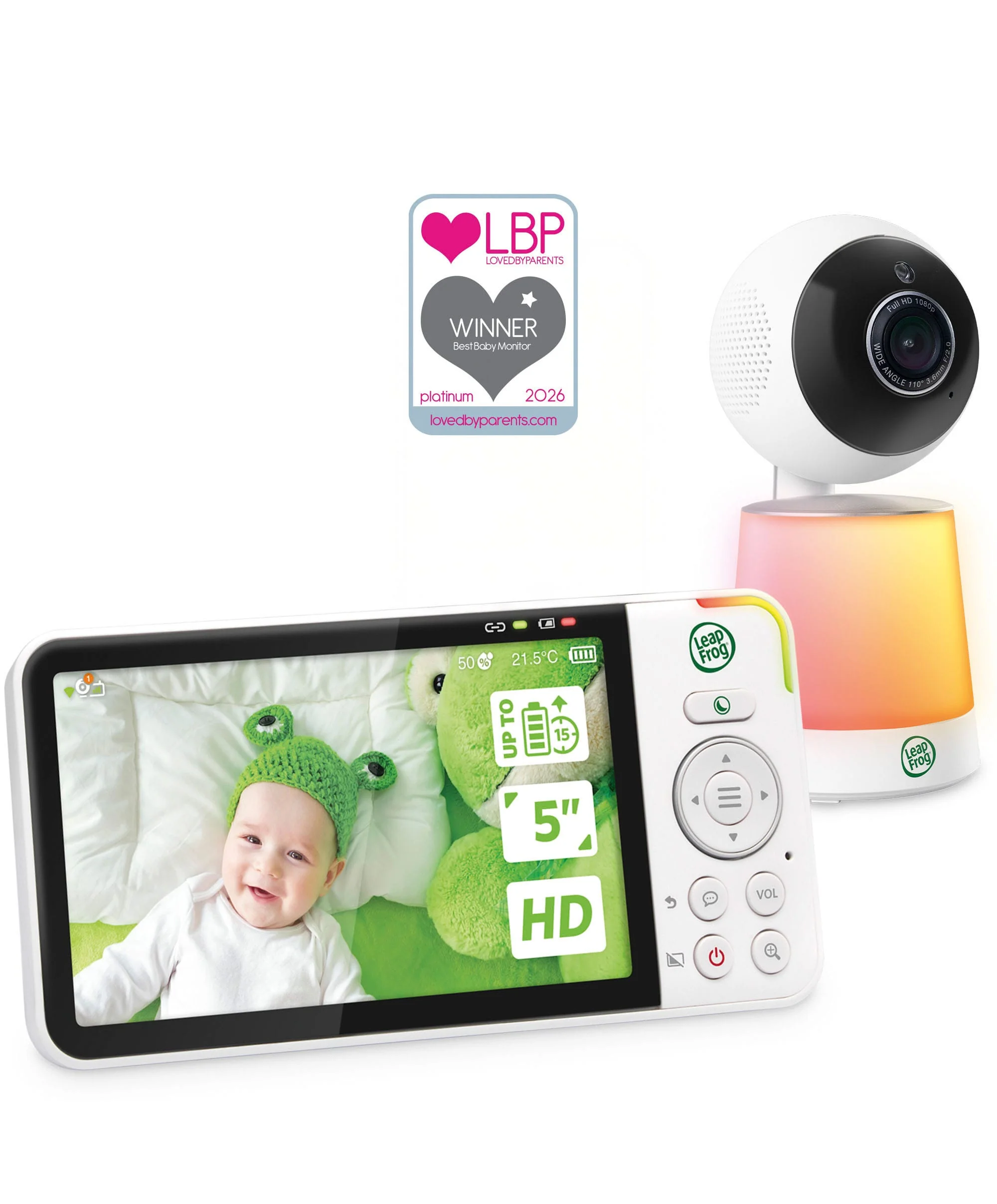 LeapFrog LF4915HD 5 Inch Wi-Fi  Pan & Tilt Monitor - Image 13