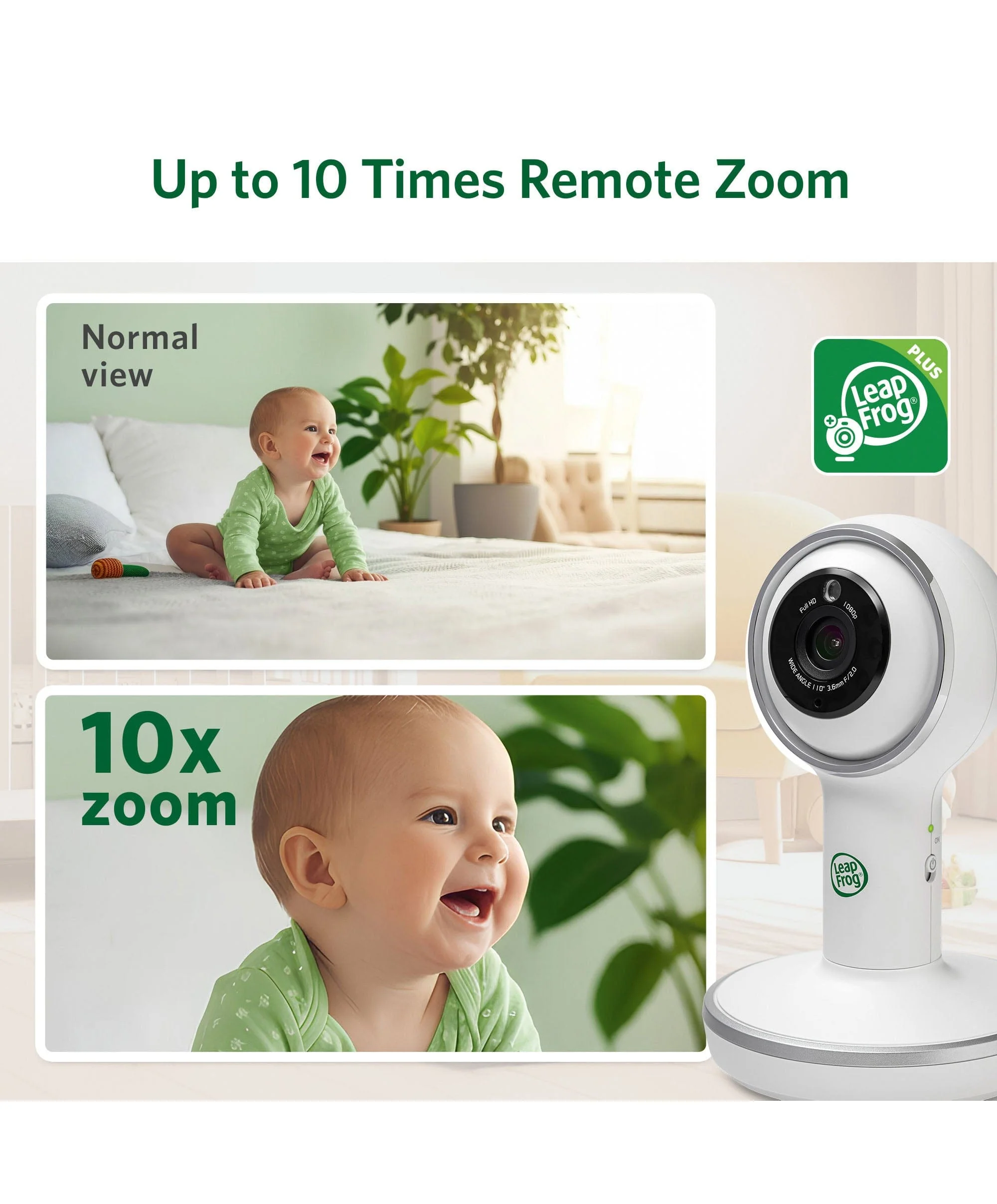 LeapFrog  LF5817HD 7 Inch Over-the-Cot Smart Baby Monitor - Image 12
