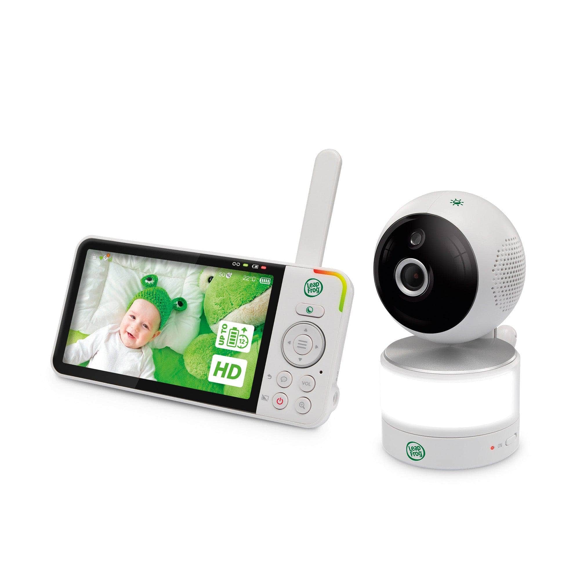 LeapFrog LF915HD 5 Inch Video Baby Monitor with Colour Night Vision - White - Image 14