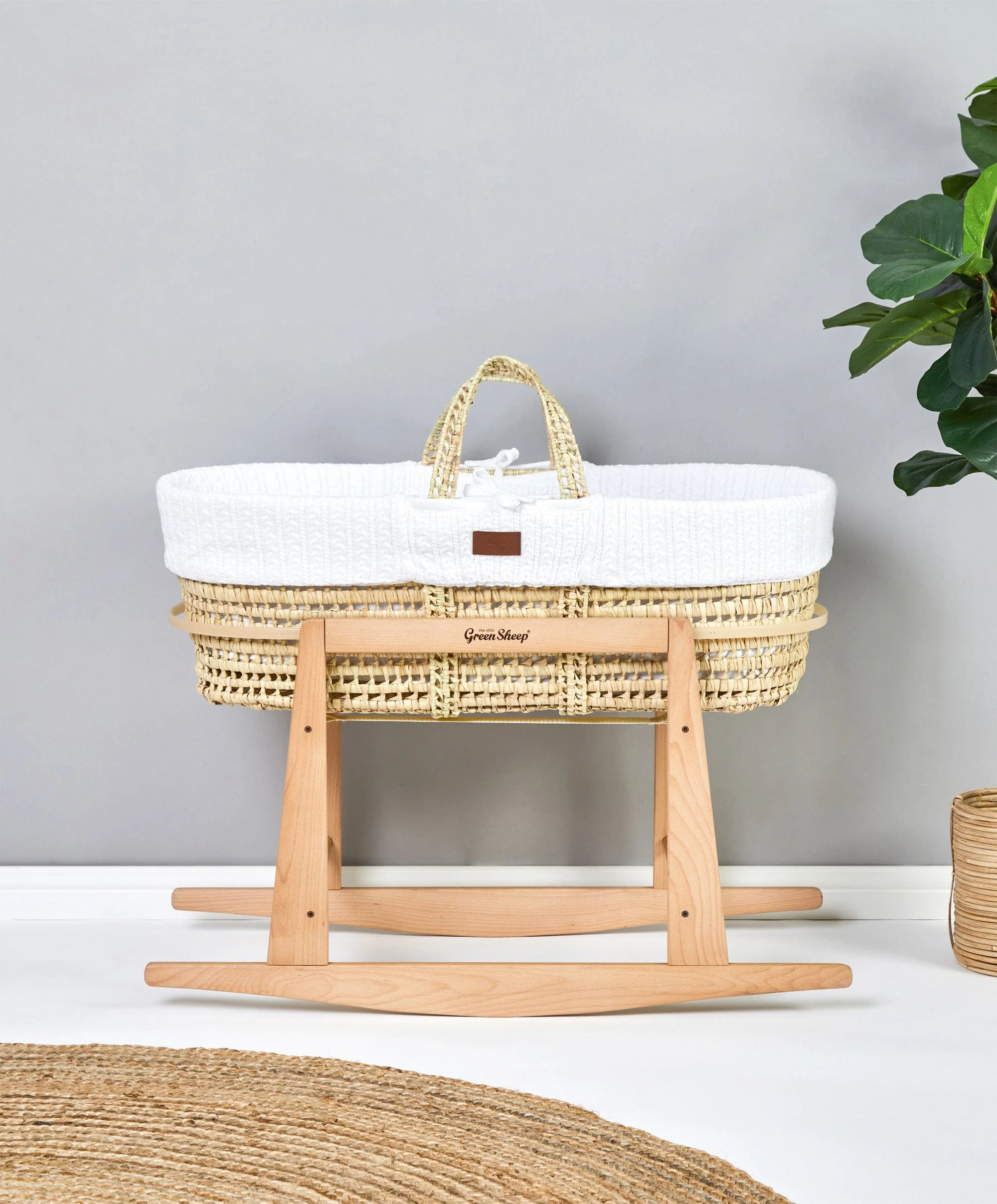 The Little Green Sheep Moses Basket Rocking Stand - Image 2