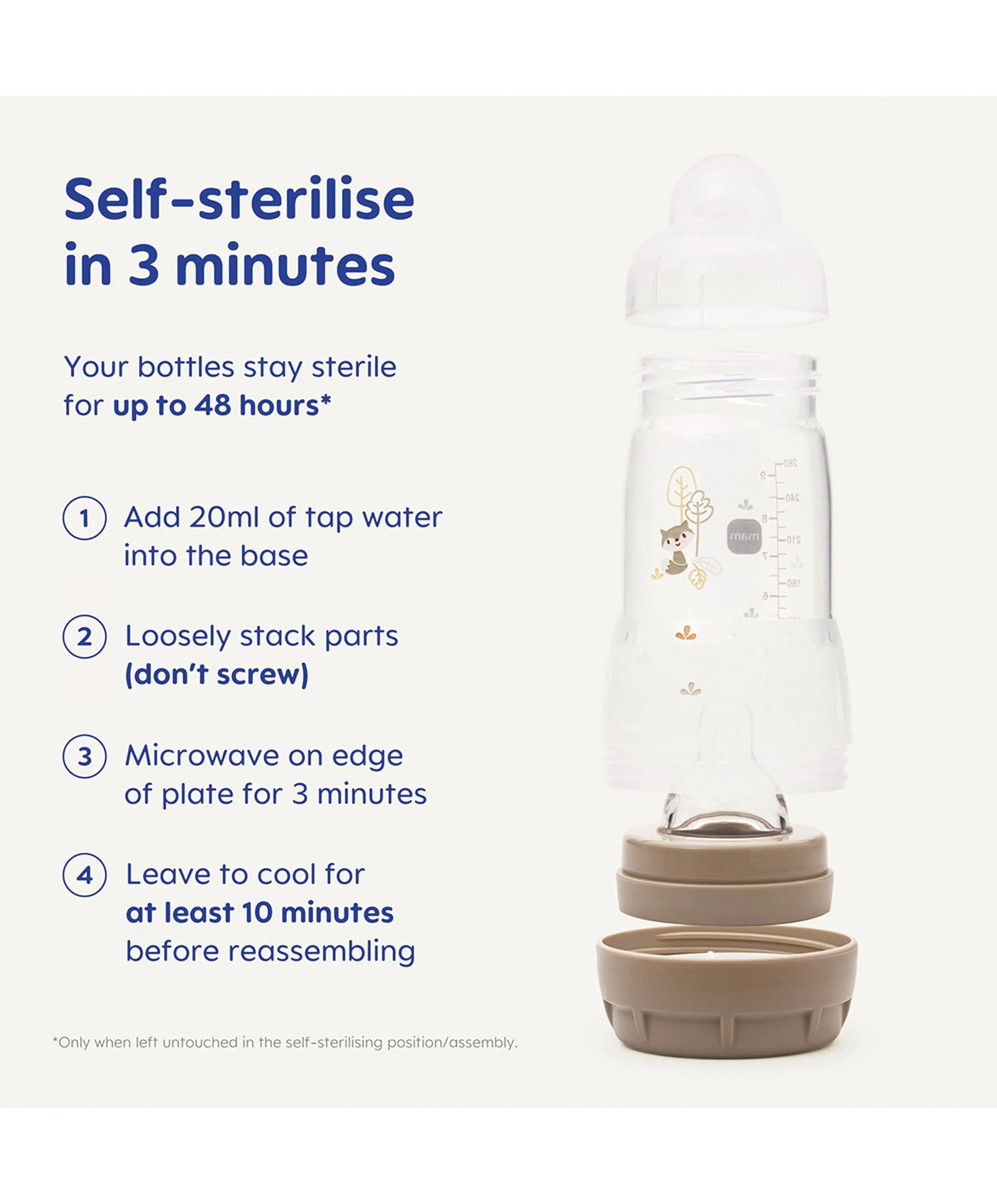 Mam Easy Start 260ml Bottle Set (4 pack) - Image 4