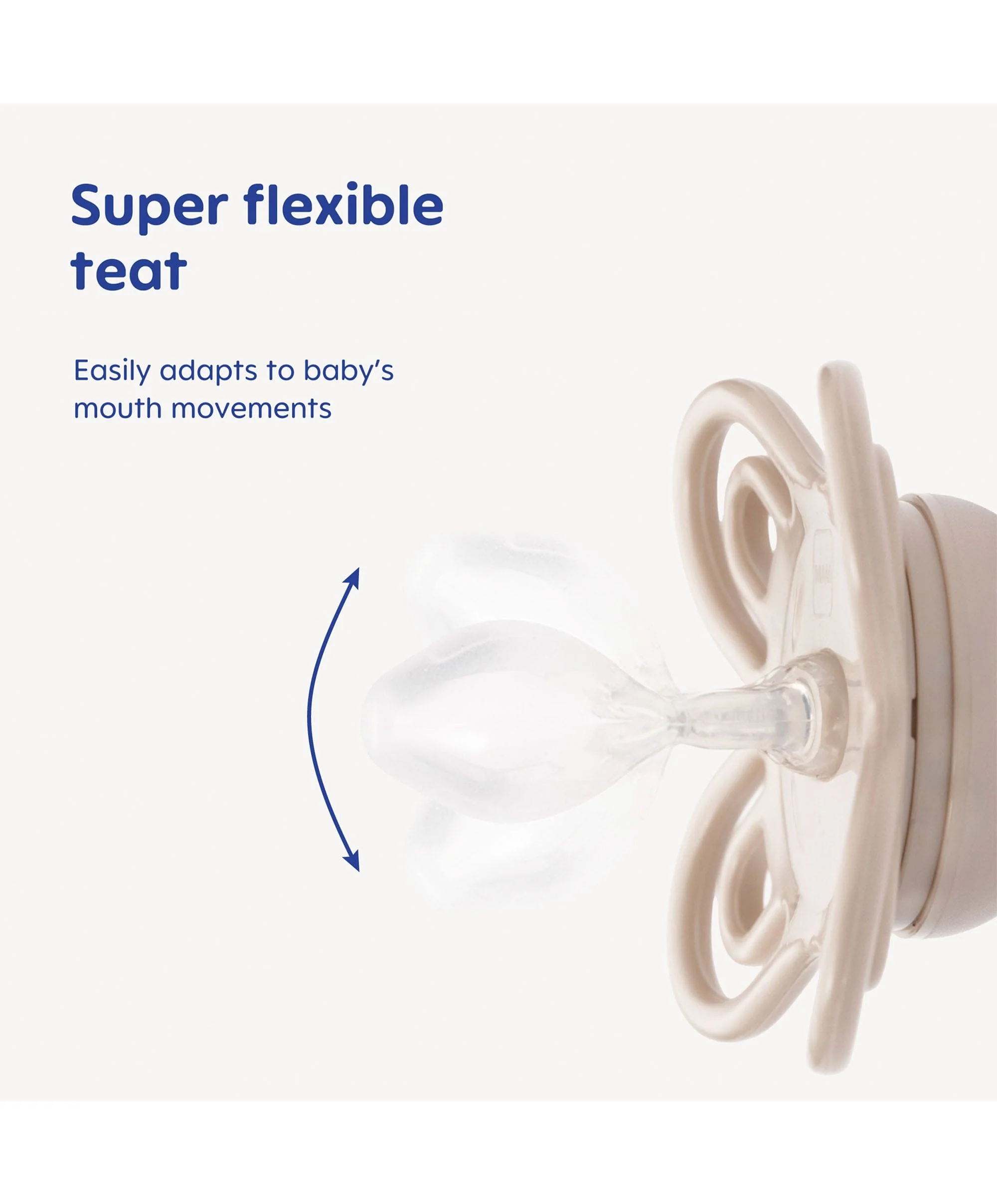 MAM Perfect 0-2m Soother (2 pack) - Beige - Image 3