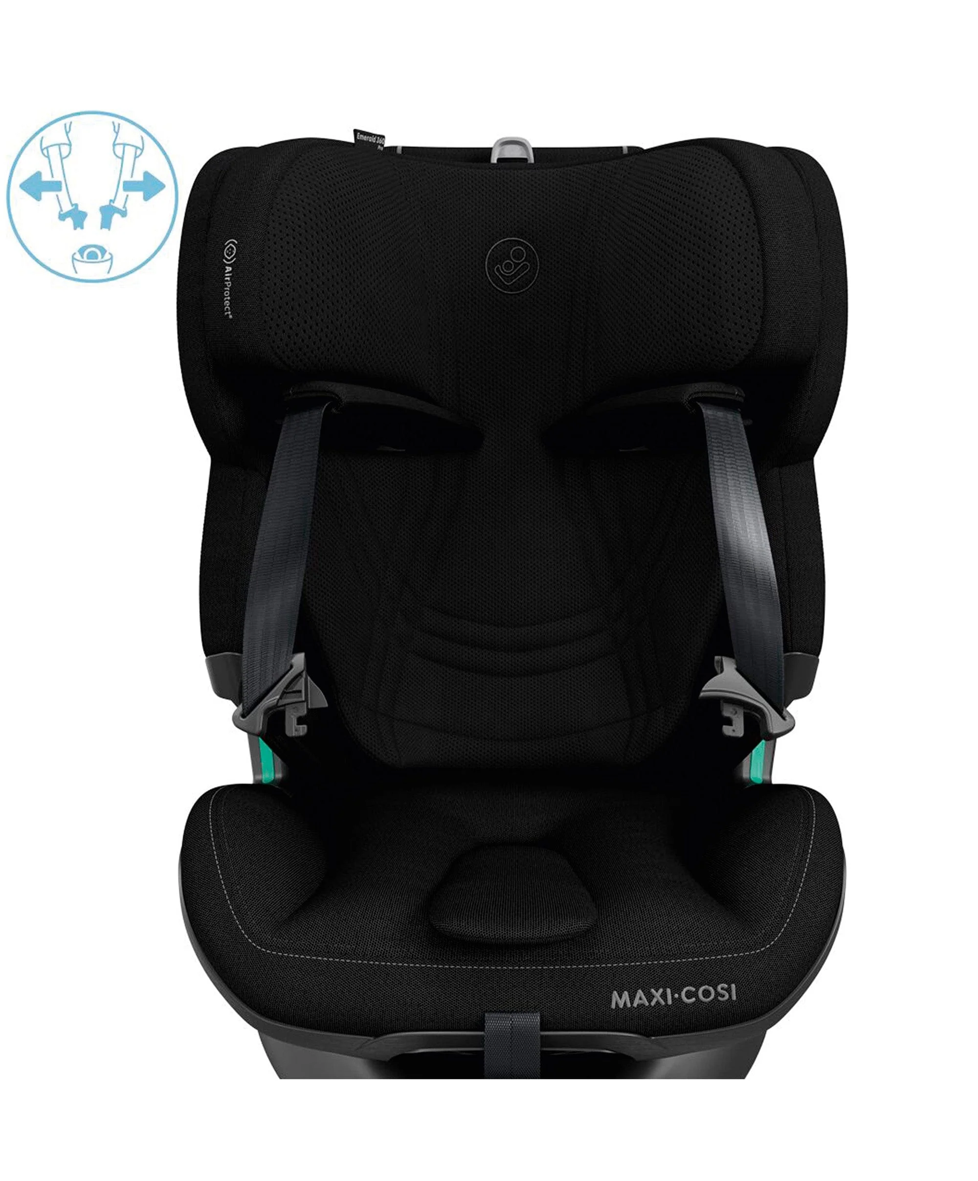 Maxi-Cosi Emerald 360 Pro Car Seat – Twillic Black - Image 6