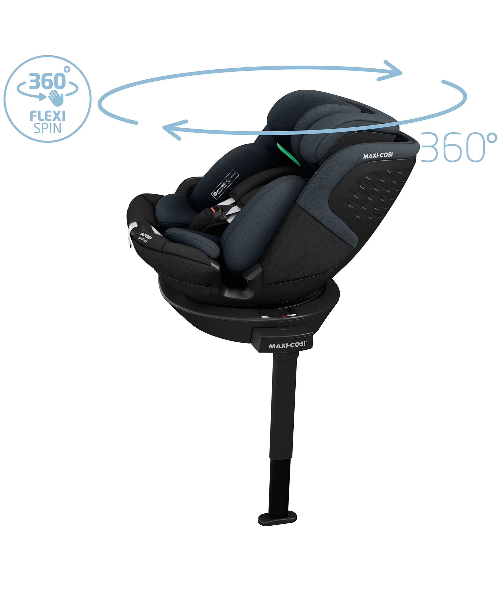 Maxi-Cosi Emerald 360 S Car Seat - Black - Image 3