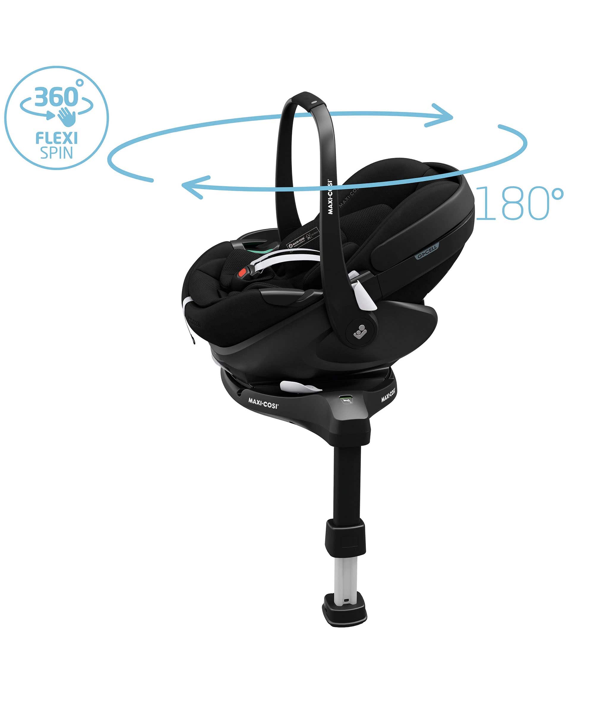 Maxi-Cosi Pebble 360 Pro² Bundle with Pearl 360 Pro Car Seat & FamilyFix 360 Pro ISOFIX Base - Image 4