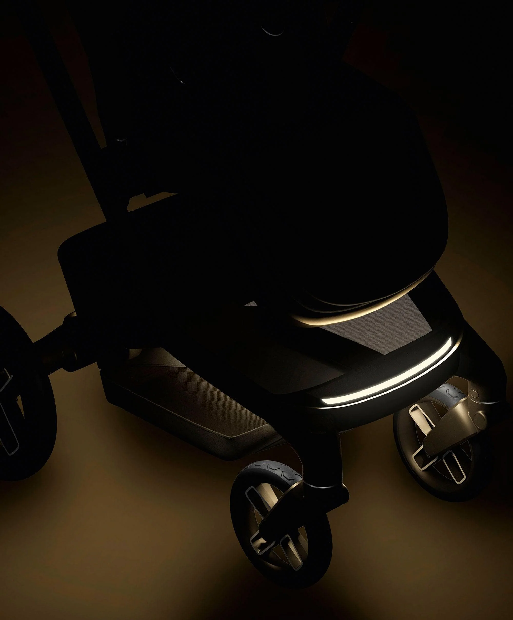 Maxi-Cosi Fame Pushchair & Carrycot - Black with Black Wheels - Image 12